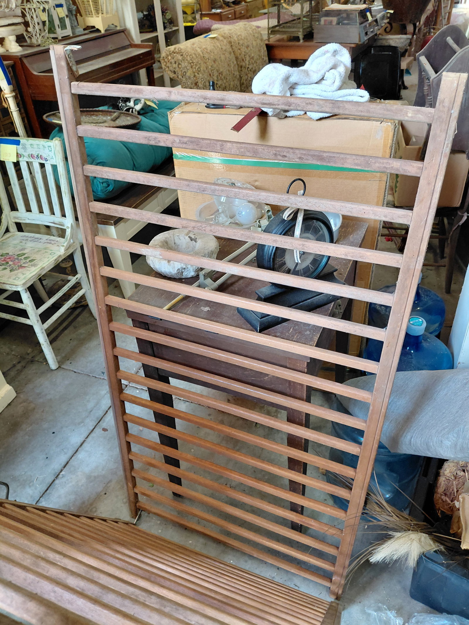Baby Bed Frame / missing pieces / sold in as seen condition - 5
