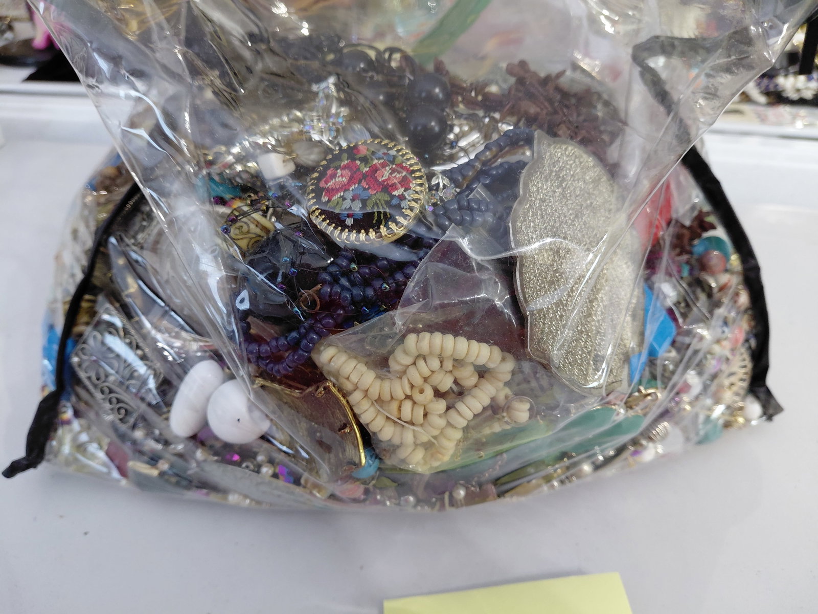 Lot of Costume Jewelry / Some are pieces, parts, for repair, reuse or crafting: Lot of Costume Jewelry / Some are pieces, parts, for repair, reuse or crafting