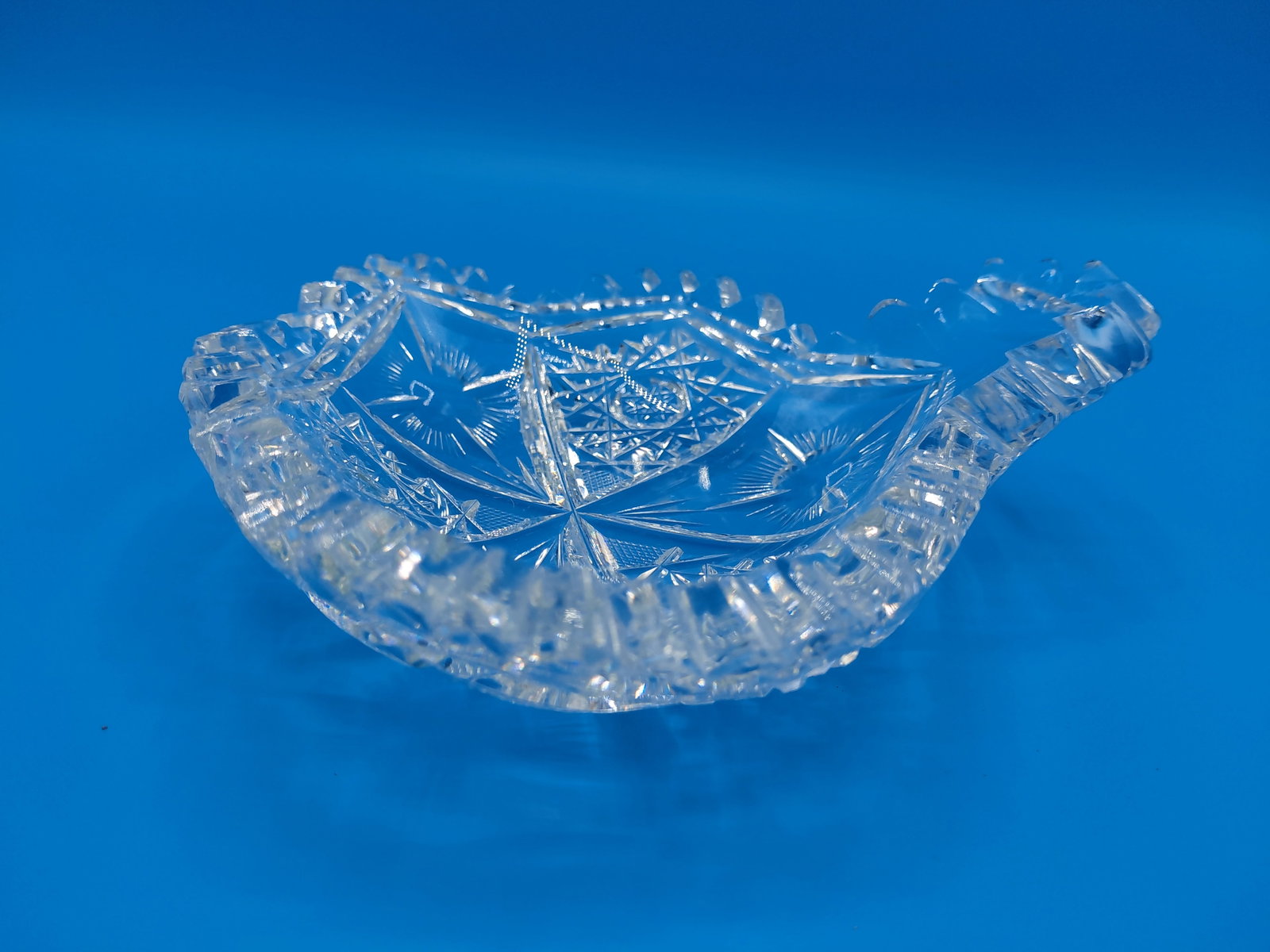 Cut Crystal Candy Dish: Cut Crystal Candy Dish