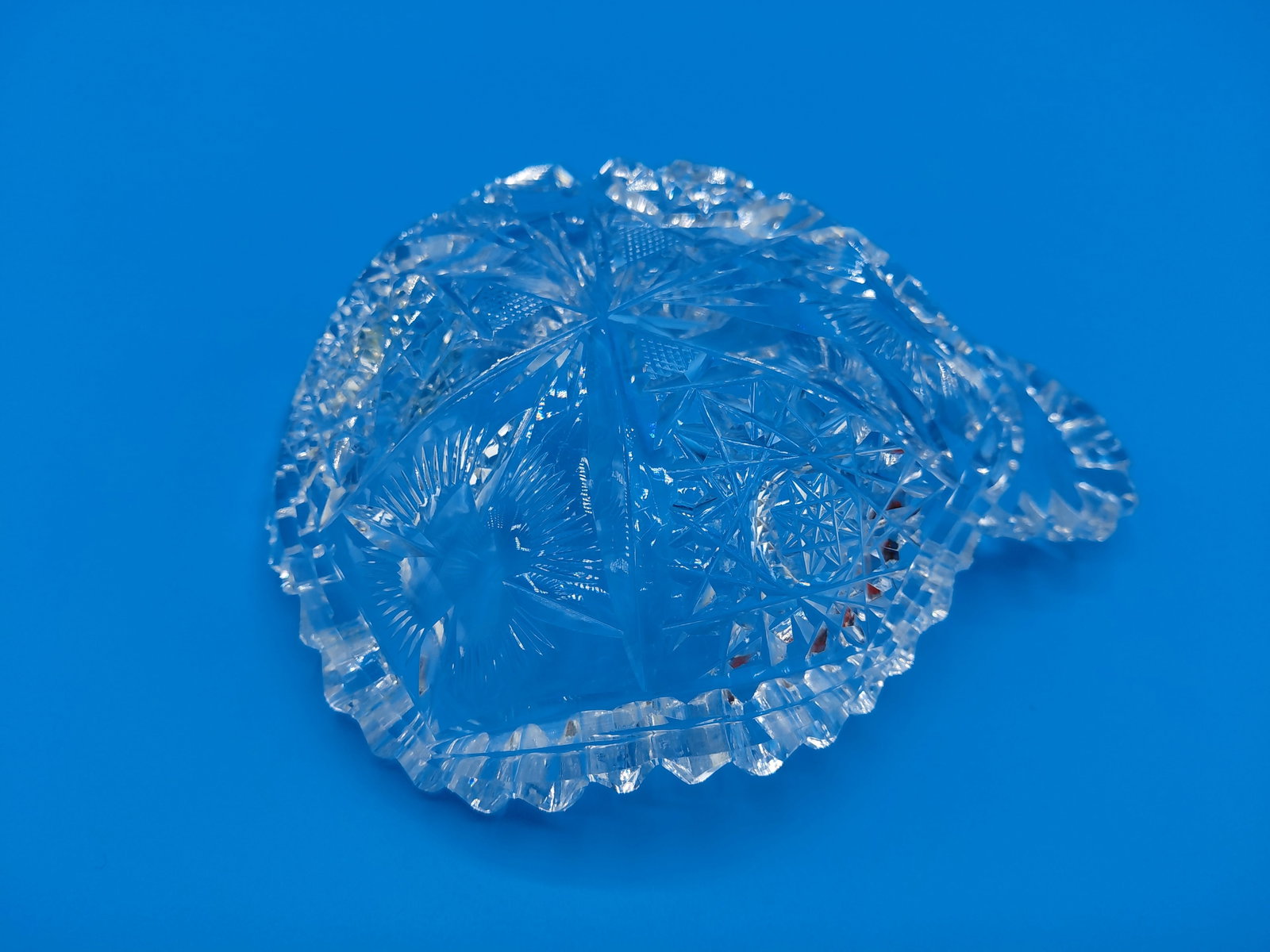 Cut Crystal Candy Dish - 4