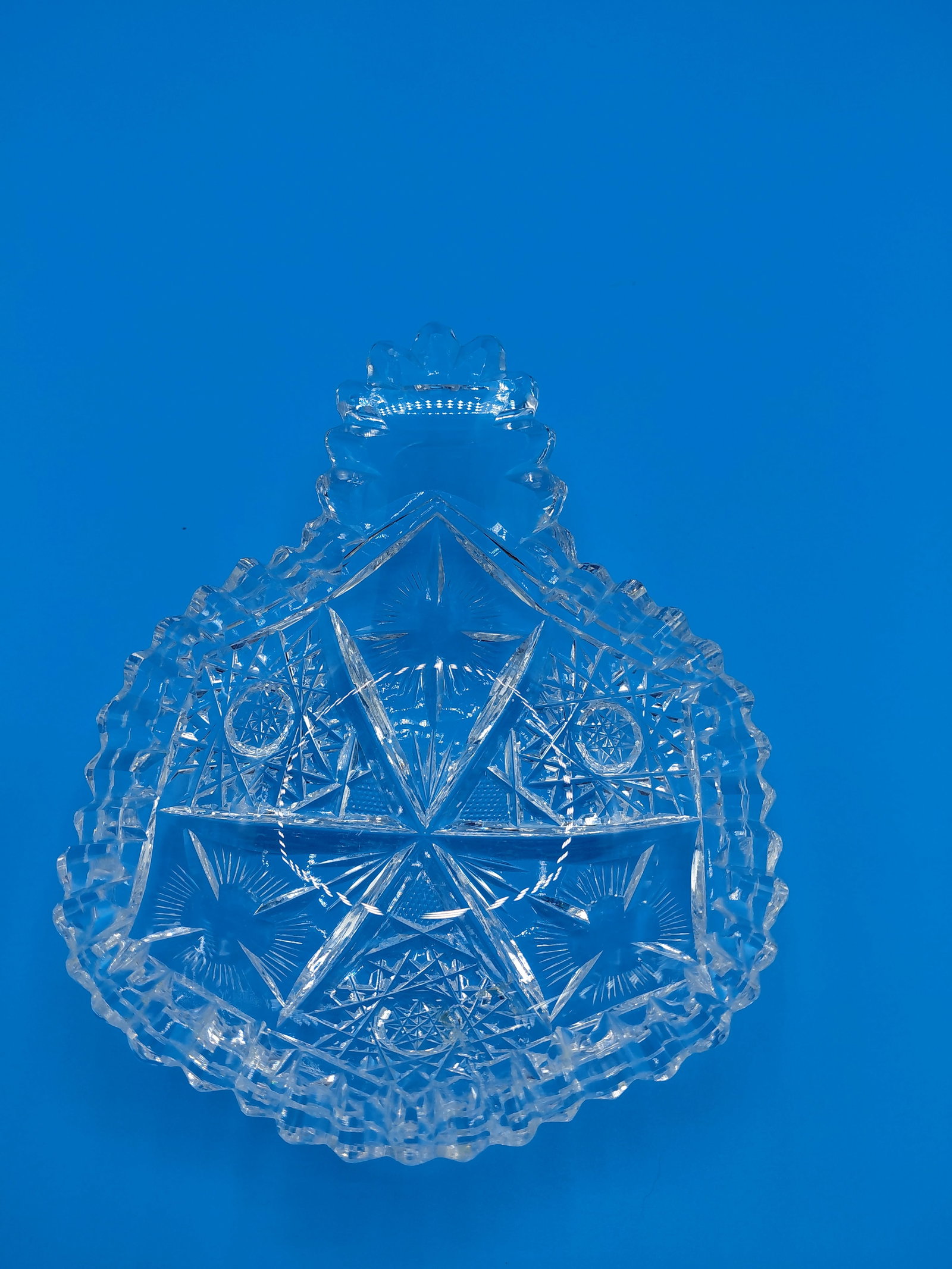 Cut Crystal Candy Dish - 5