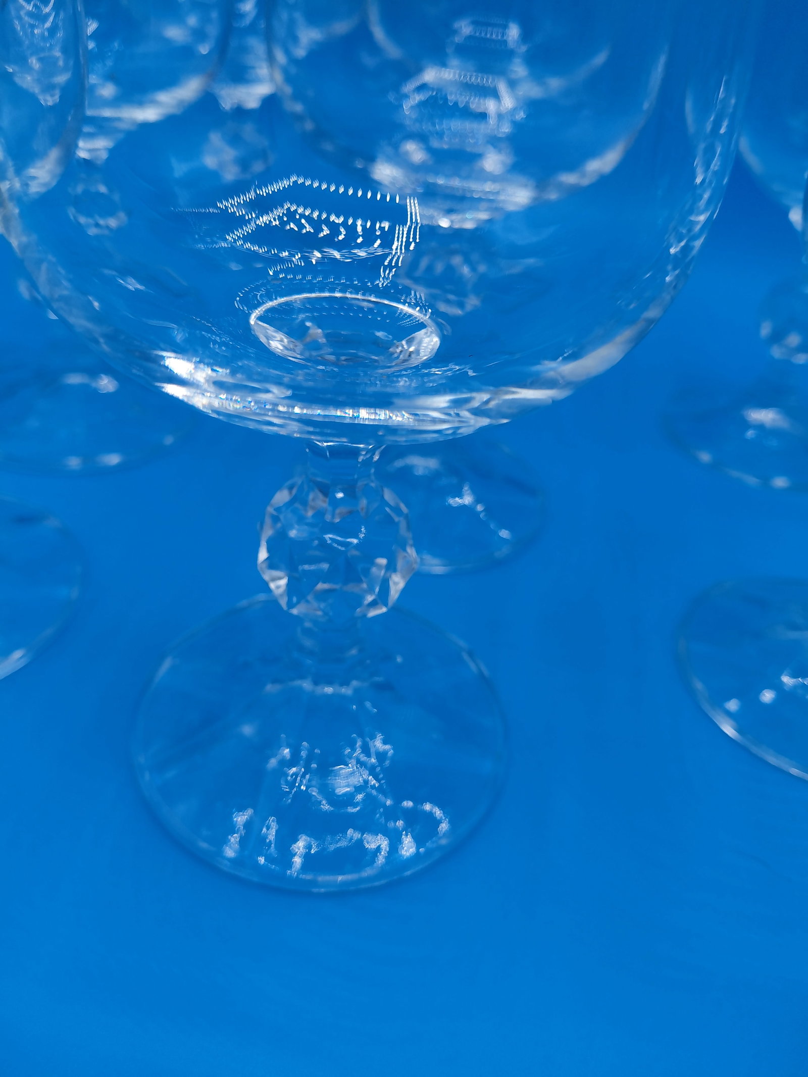 Vintage set of 10 Wine Goblets - 7