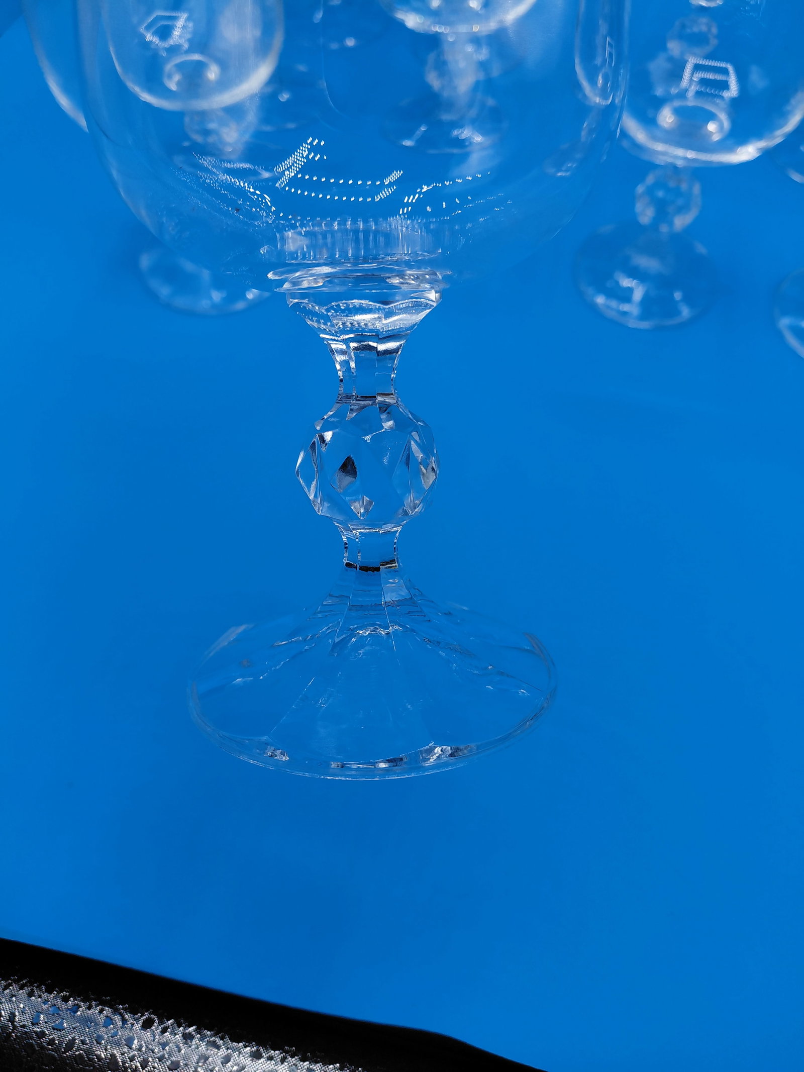 Vintage set of 10 Wine Goblets - 8