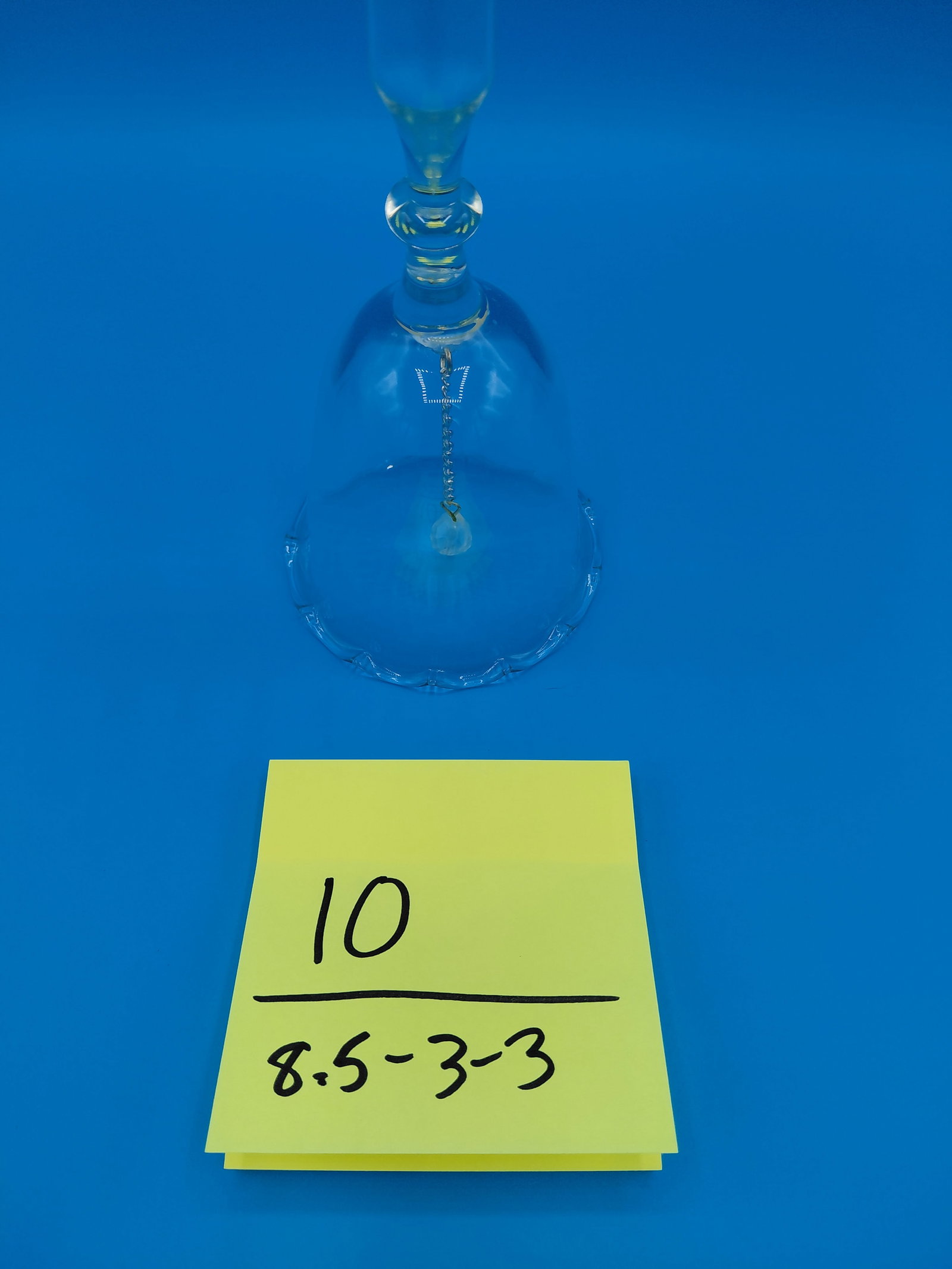 Unique Glass Bell / Bud Vase - 2