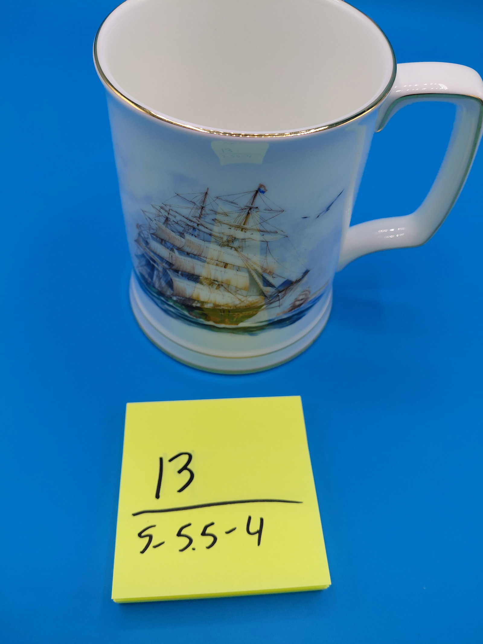 Royal Kent Staffordshire Sailing Mug - 2