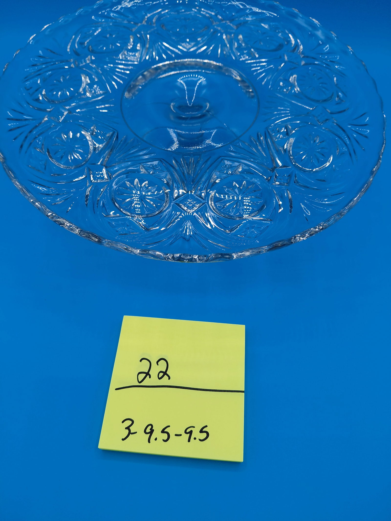 Glass Dessert Pedestal - 3