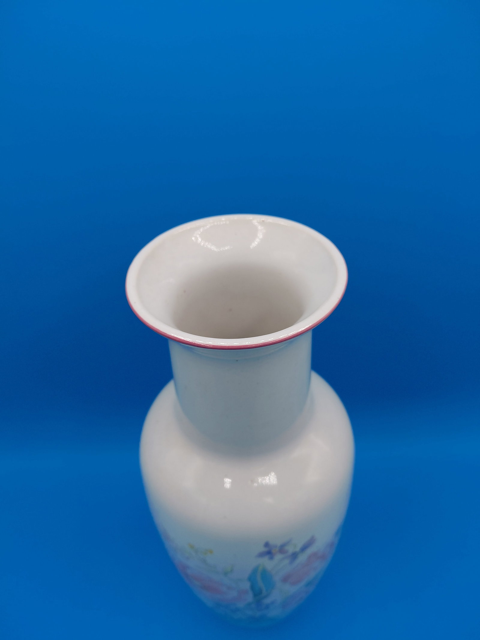 Porcelain Temple Jar Vase - 4
