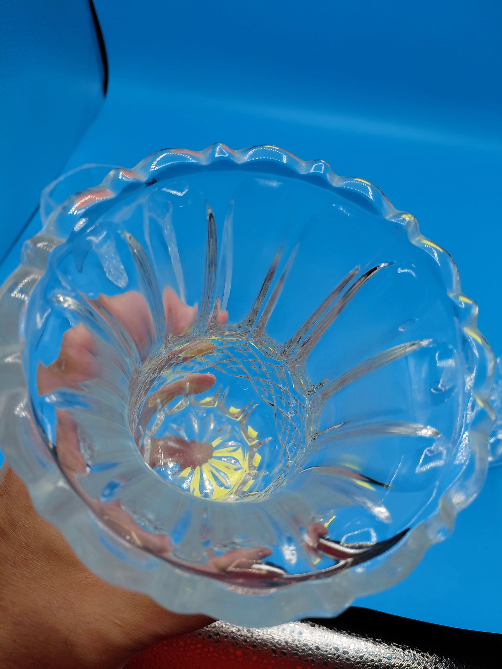 Lot of 3 Crystal Vases - 10
