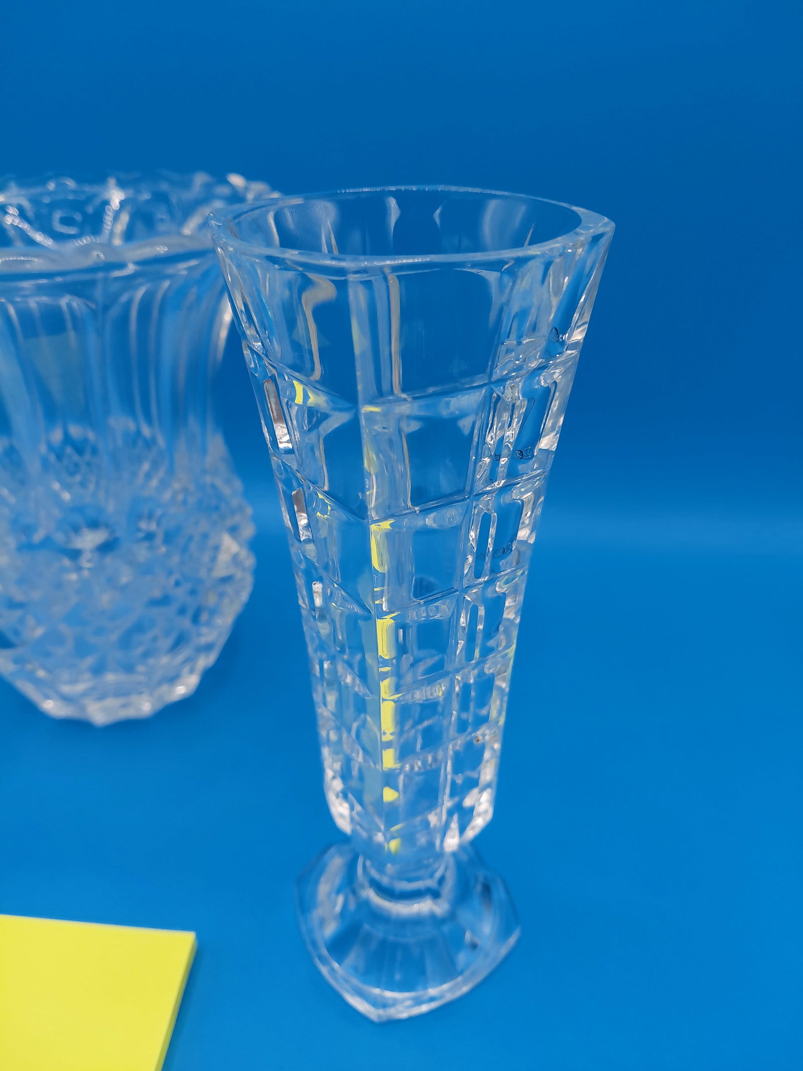 Lot of 3 Crystal Vases - 3
