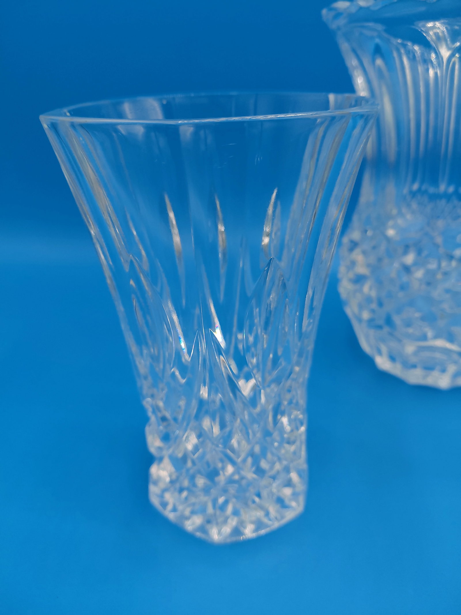 Lot of 3 Crystal Vases - 5