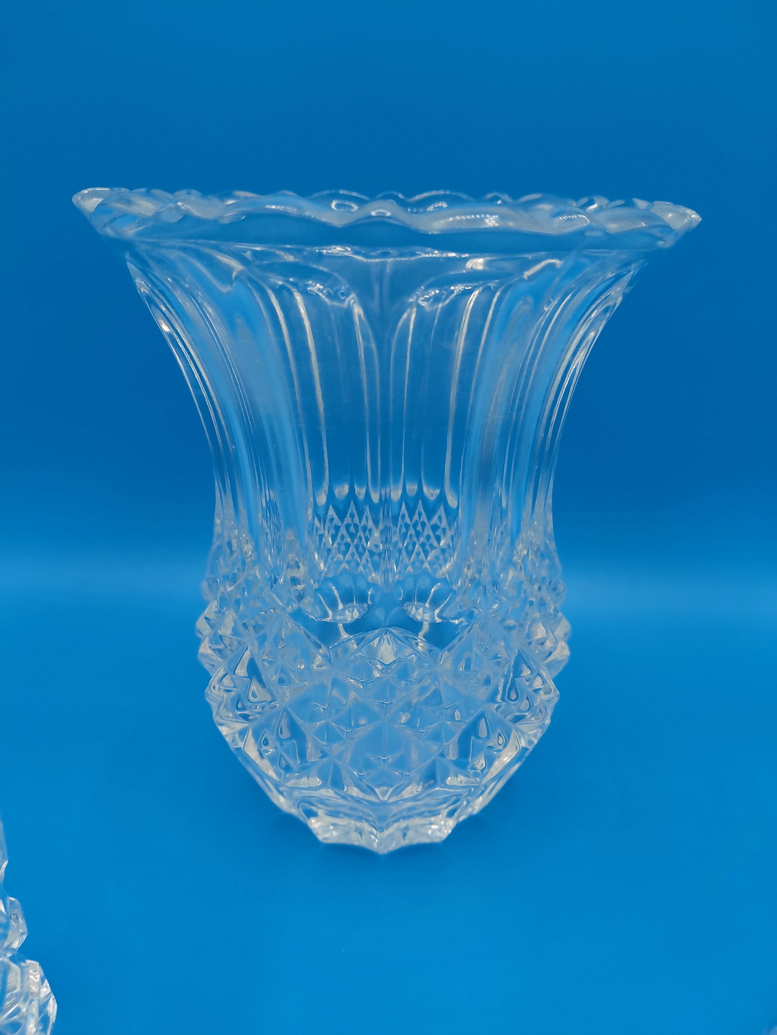 Lot of 3 Crystal Vases - 7
