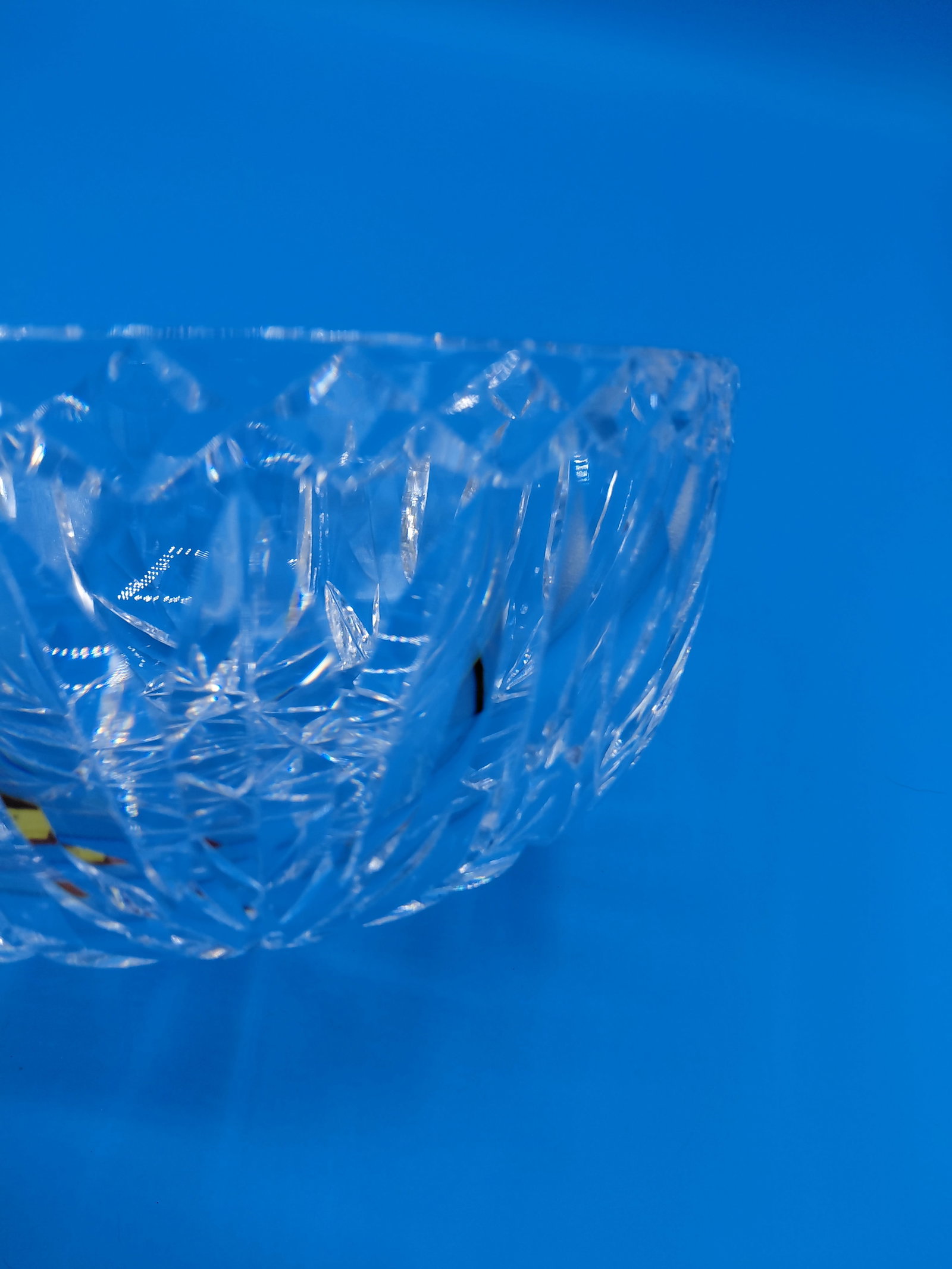 Vintage Heavy Crystal Bowl - 4