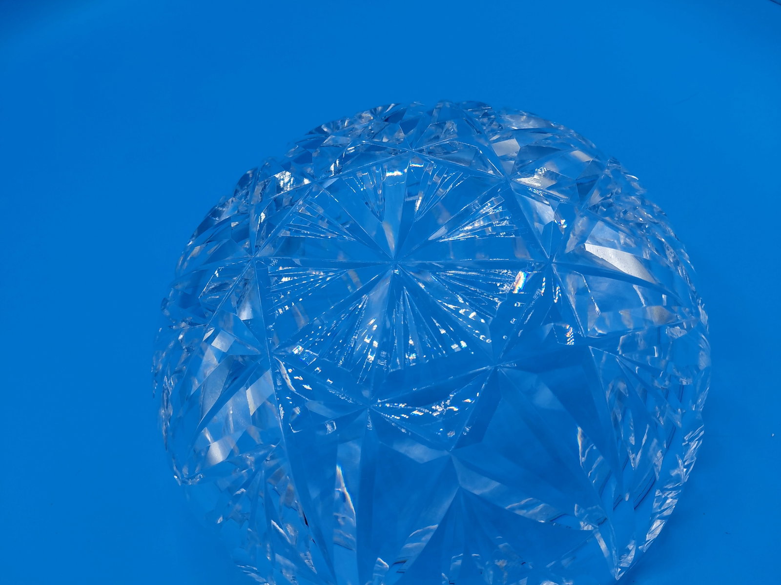 Vintage Heavy Crystal Bowl - 5