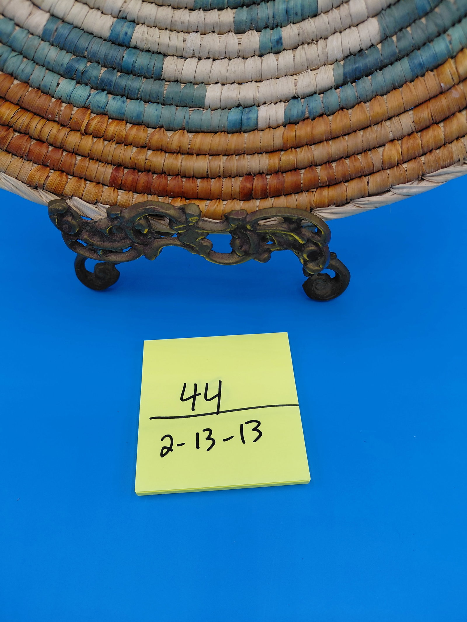 Southwestern Style Woven Bowl / stand not included - 2