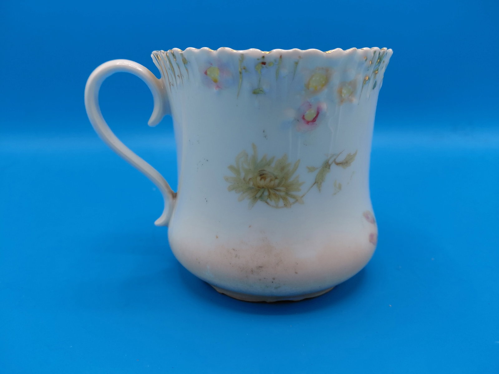 Vintage Porcelain Shaving Mug with Roman Woman Bust on side - 5