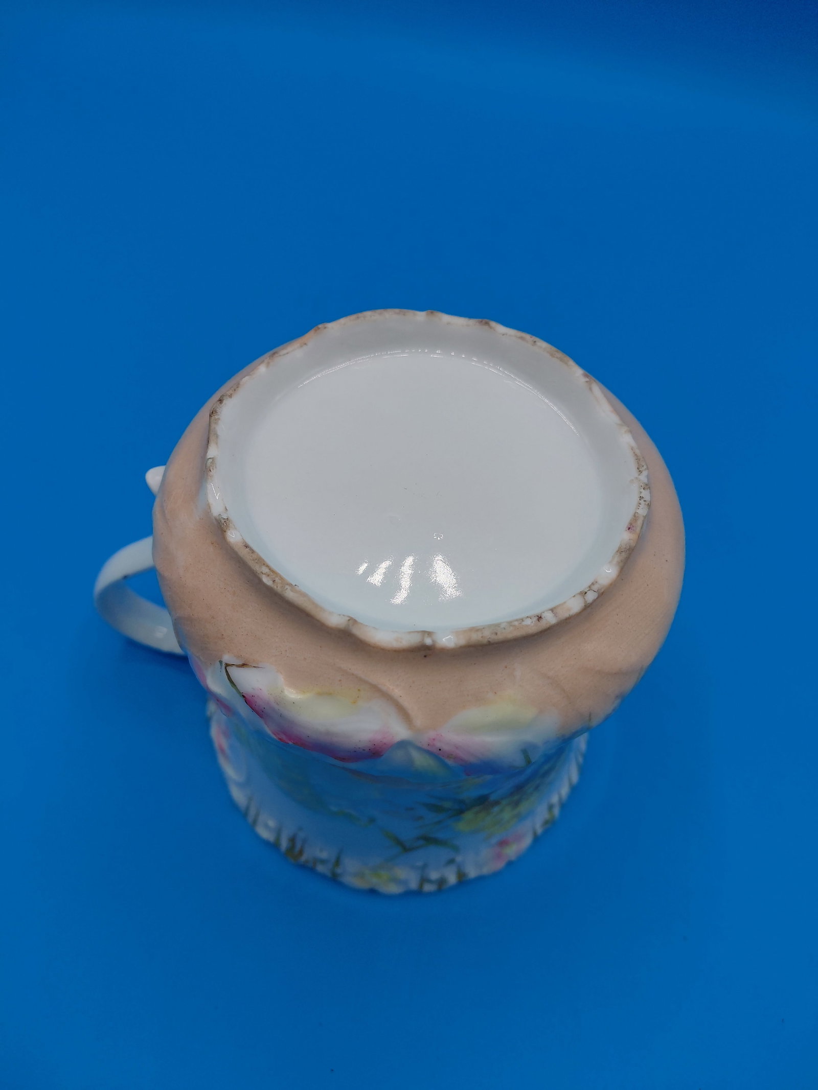 Vintage Porcelain Shaving Mug with Roman Woman Bust on side - 6