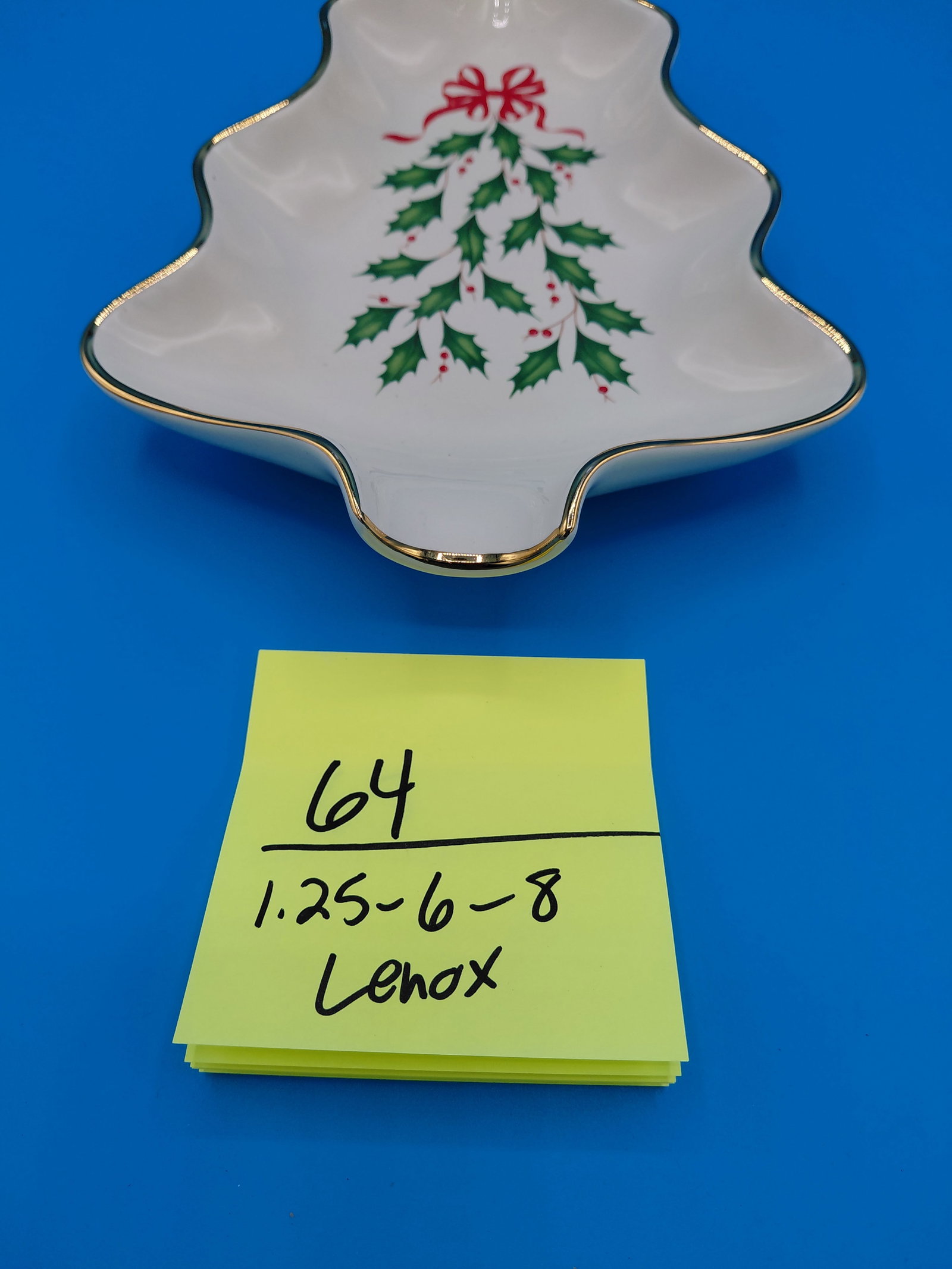 Lenox Christmas Tree Spoon Rest - 3