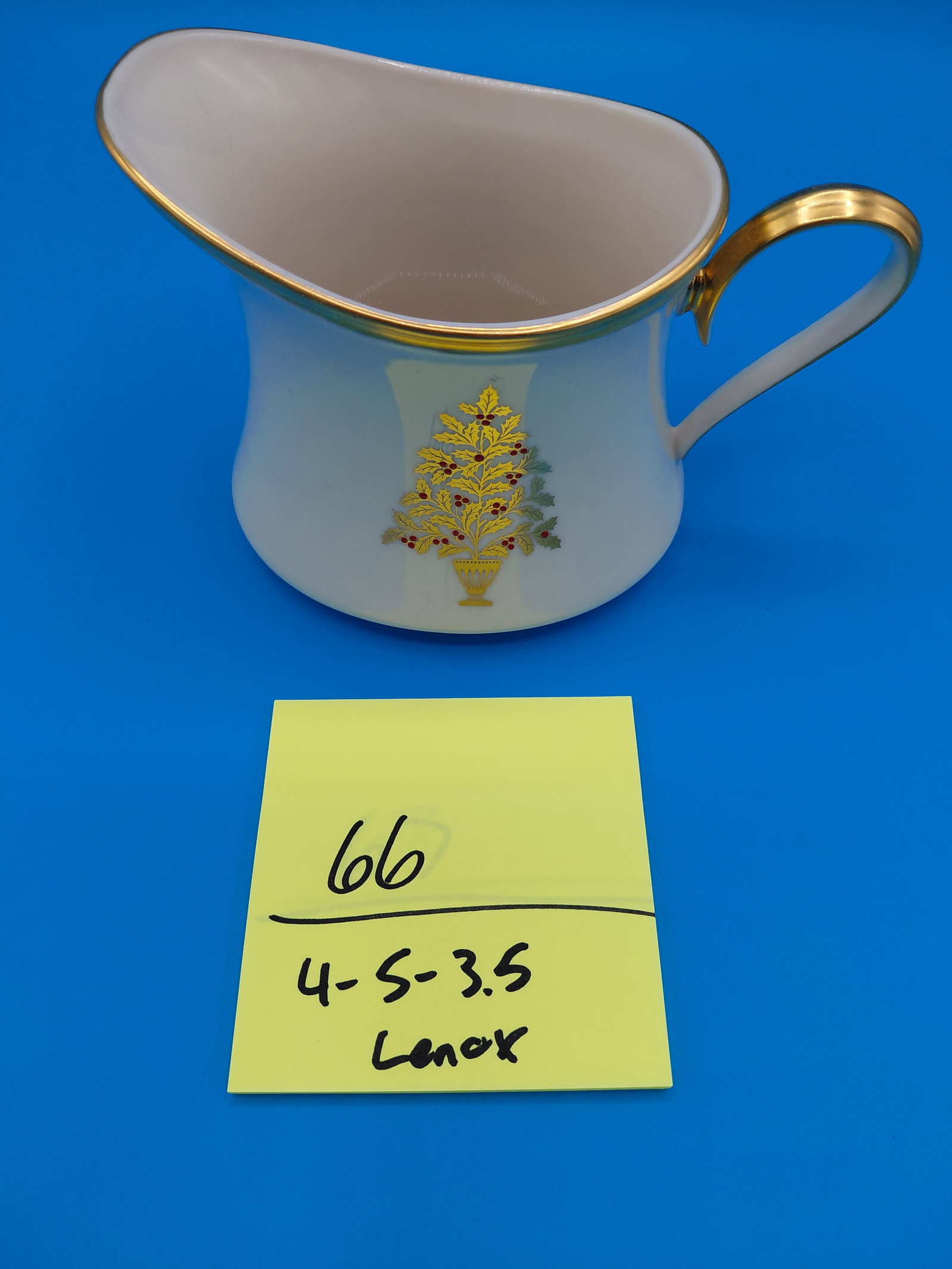 Lenox Gold Trimmed Creamer - 2