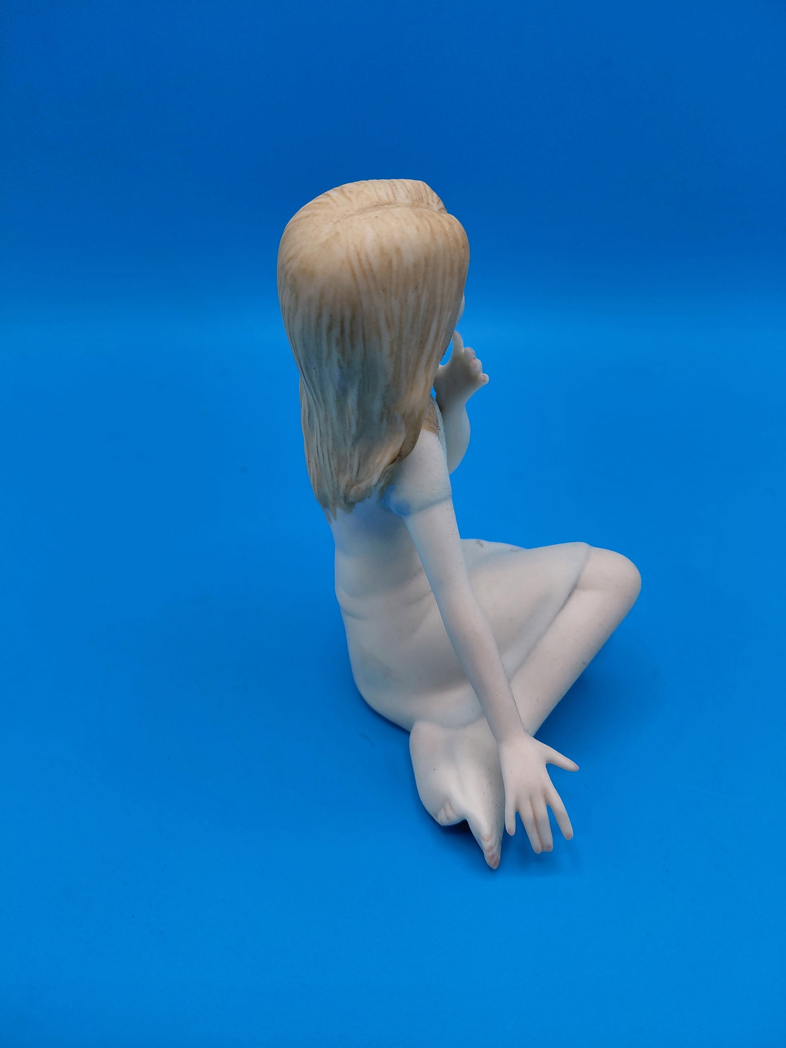 Vintage Porcelain Cybis Thumbelina Figurine / with color - 4