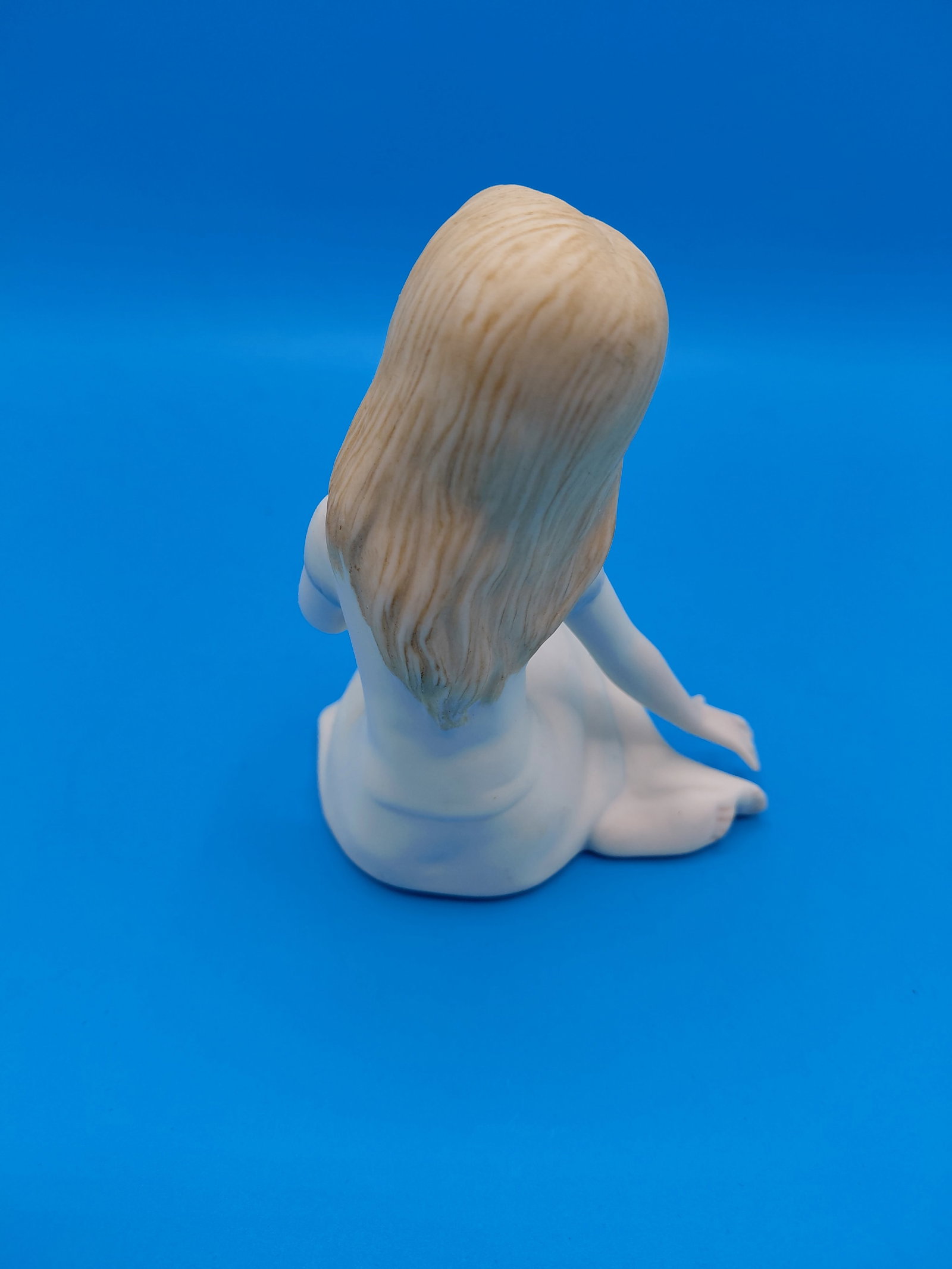 Vintage Porcelain Cybis Thumbelina Figurine / with color - 5