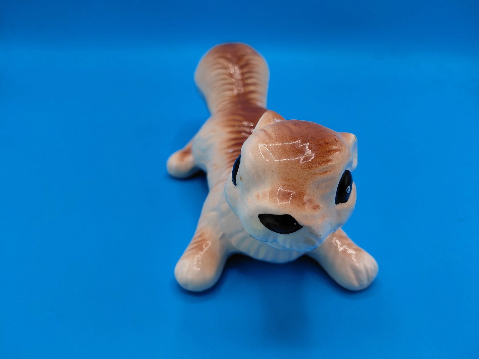 Vintage Porcelain Wall Squirrel Statue - 7