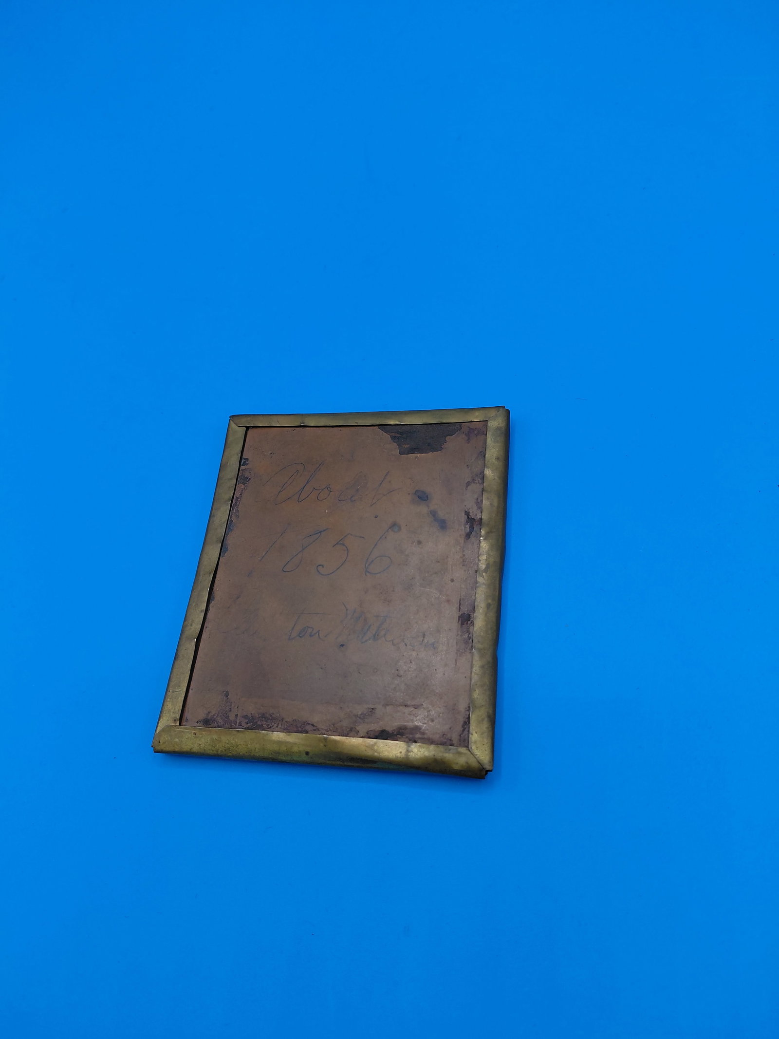 Vintage Mid 1800s Pocket Photos on Glass / as seen - 4