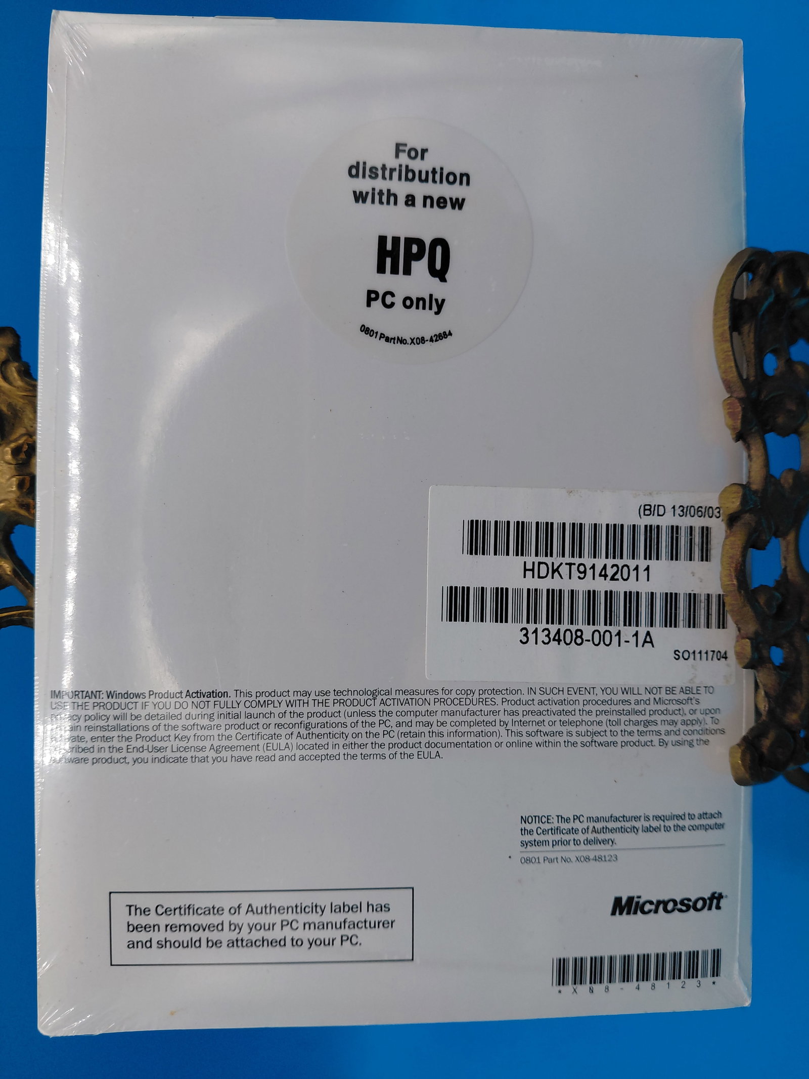NEW Sealed Windows XP Version 2002 - 3