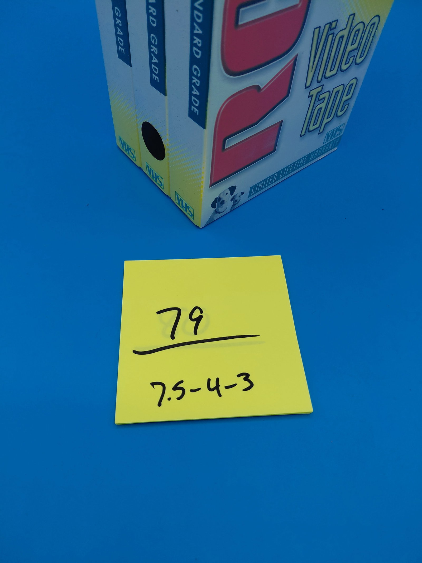NEW Sealed RCA VHS Tapes - 2