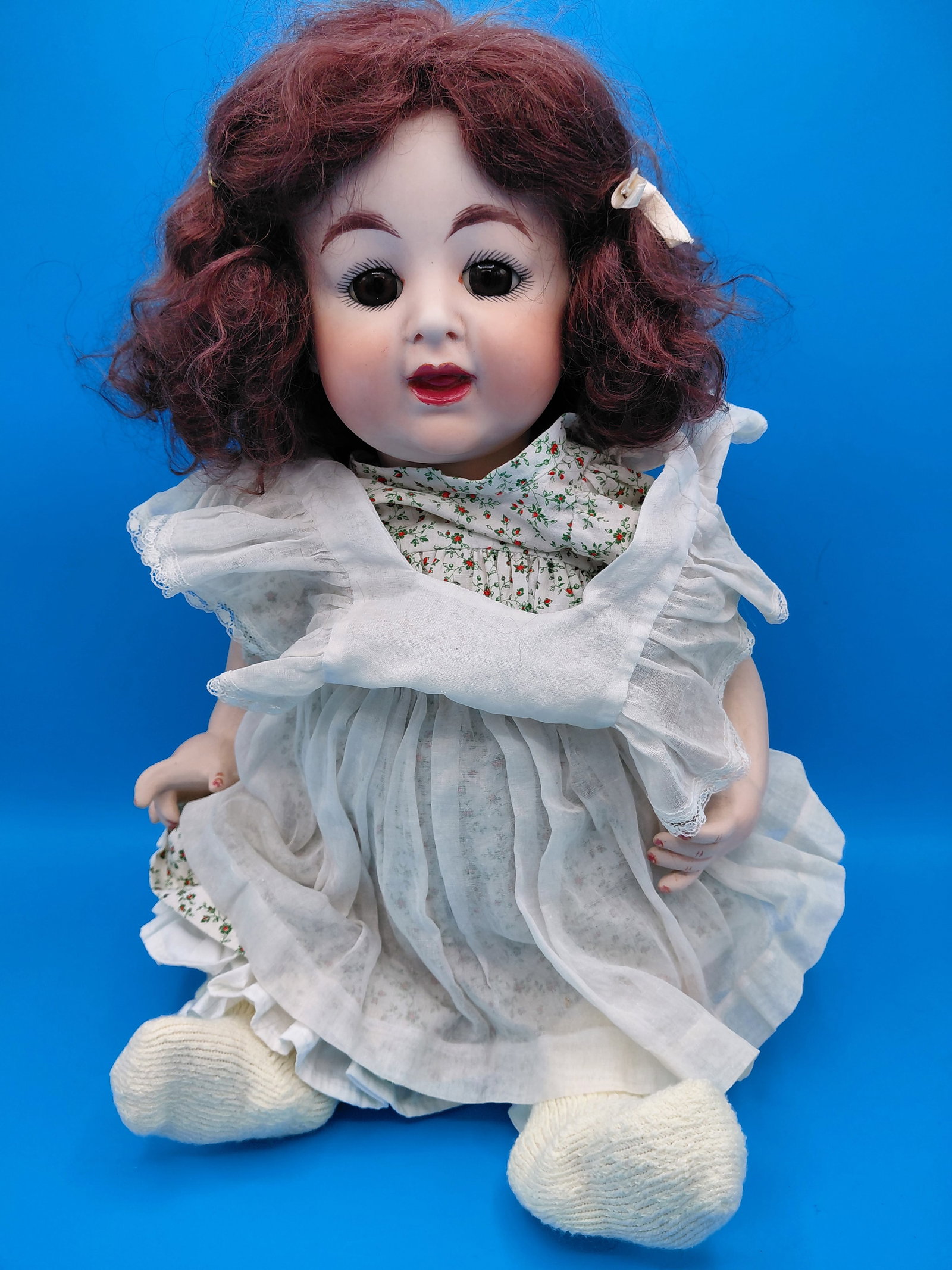 Large Vintage Bisque Doll / Marked Cissy 71: Large Vintage Bisque Doll / Marked Cissy 71