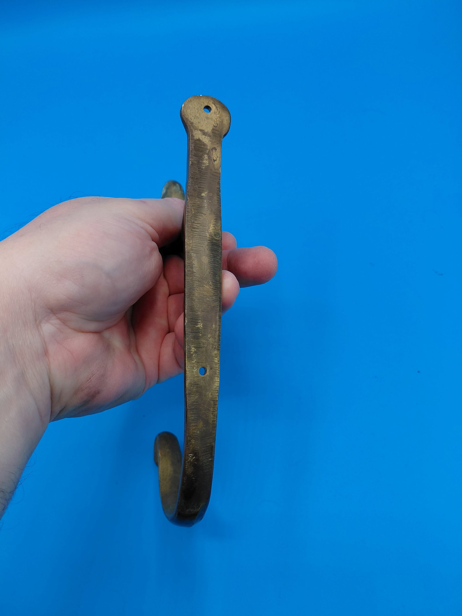 Unique Vintage Brass Duck Head Coat Hook - 5
