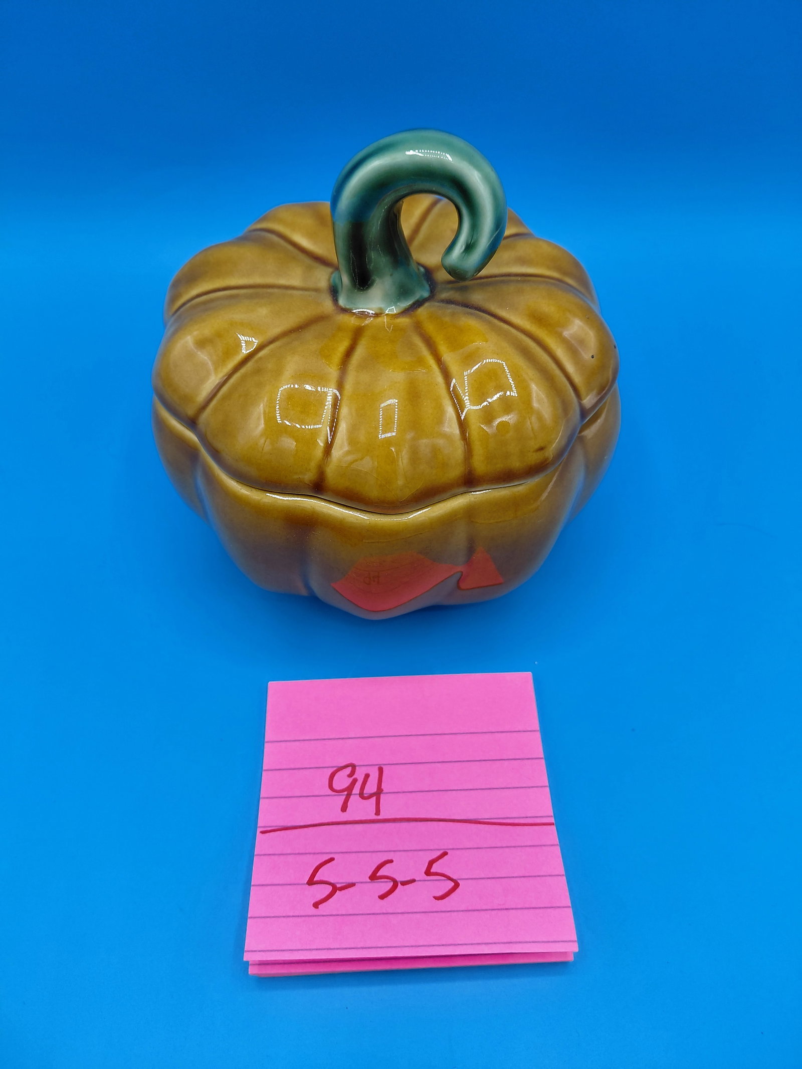 Williams-Sonoma Pumpkin Canister 5 inches - 2