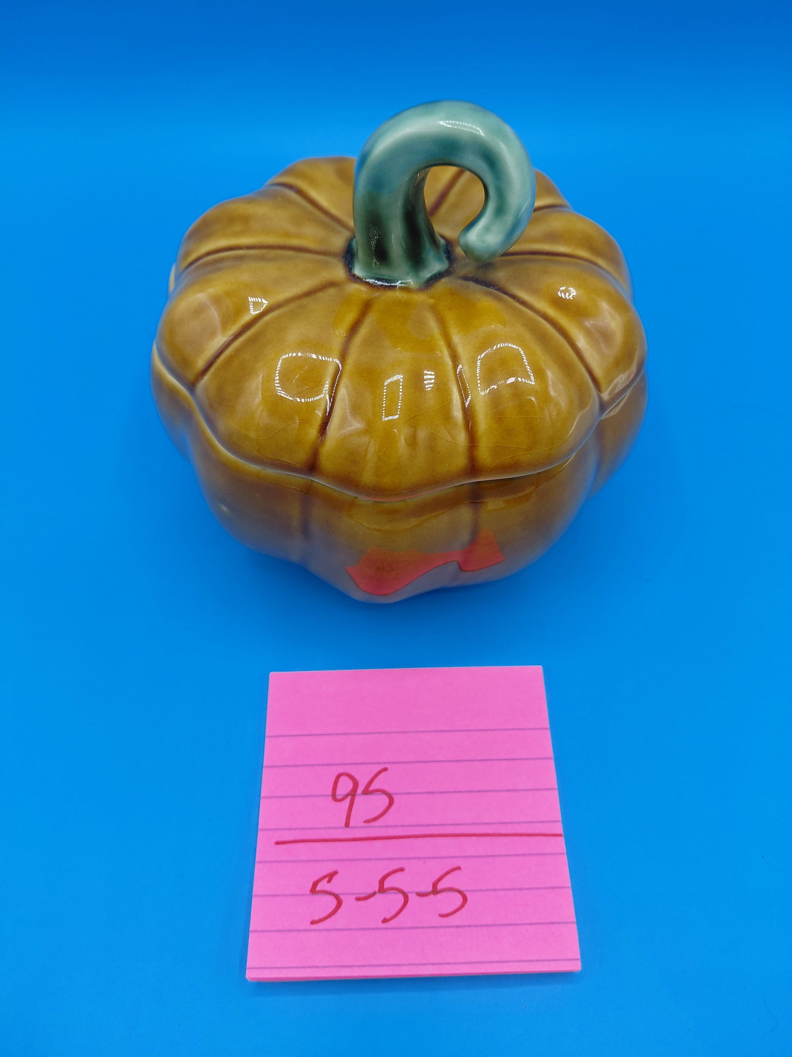 Williams-Sonoma Pumpkin Canister 5 inches - 2
