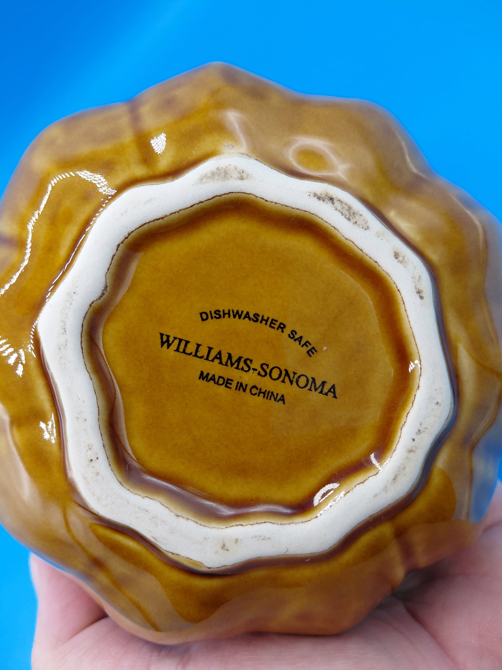 Williams-Sonoma Pumpkin Canister 5 inches - 4