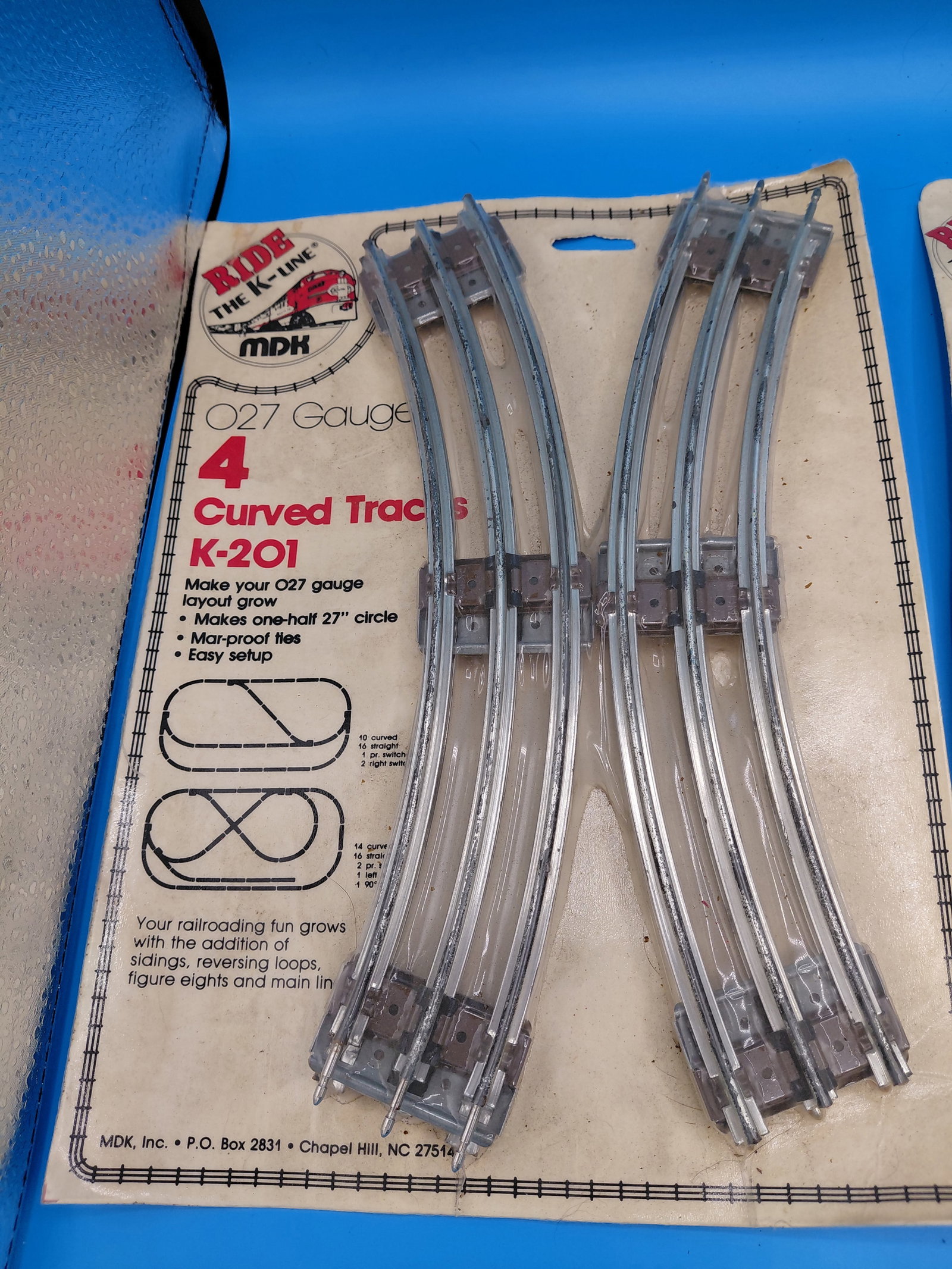 Lot of Unopened MDK Metal Train Tracks and remote/ as seen - 3