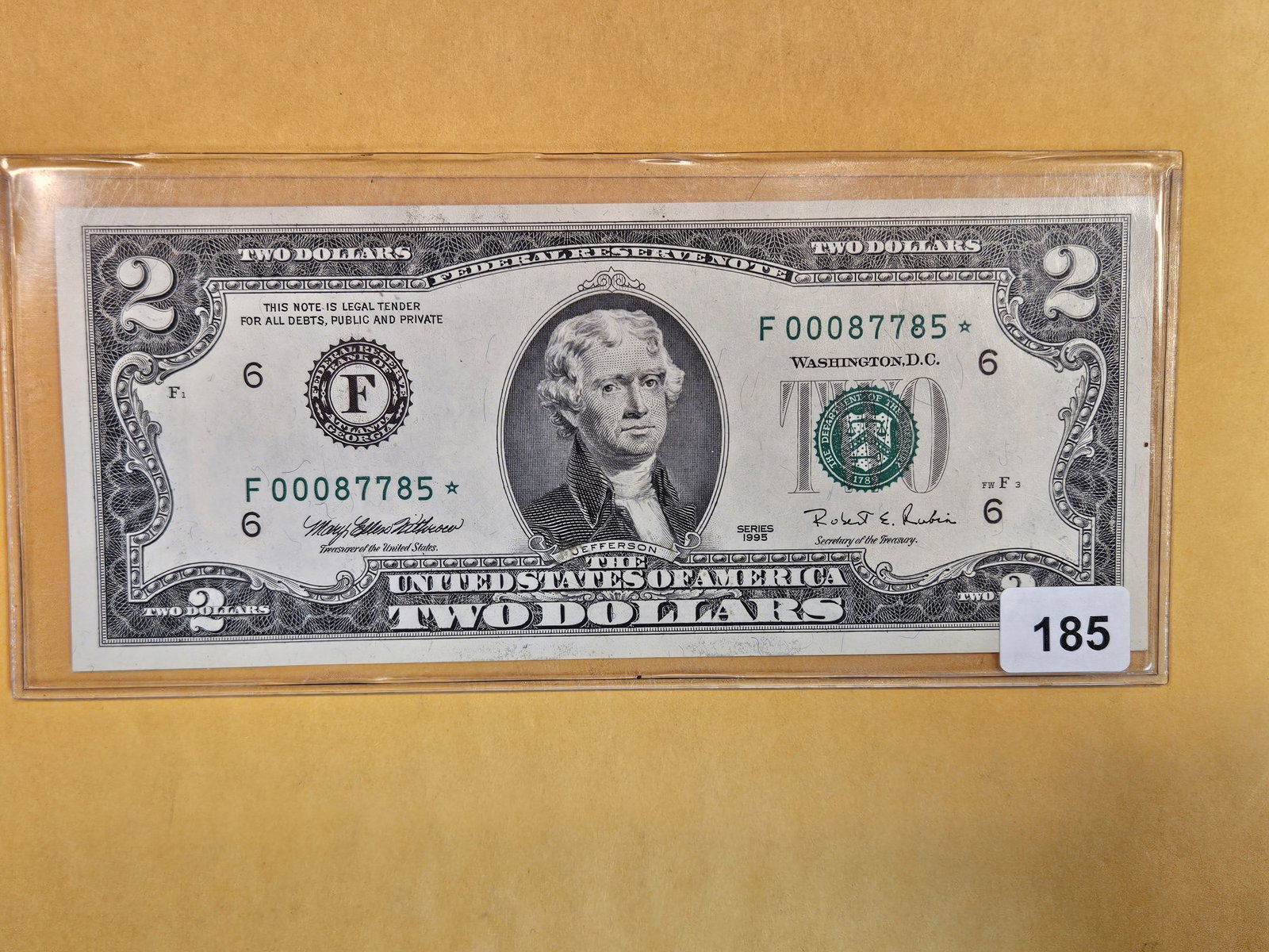 Two 1976 and 1995 Notes: Star and 1st Day Stamp