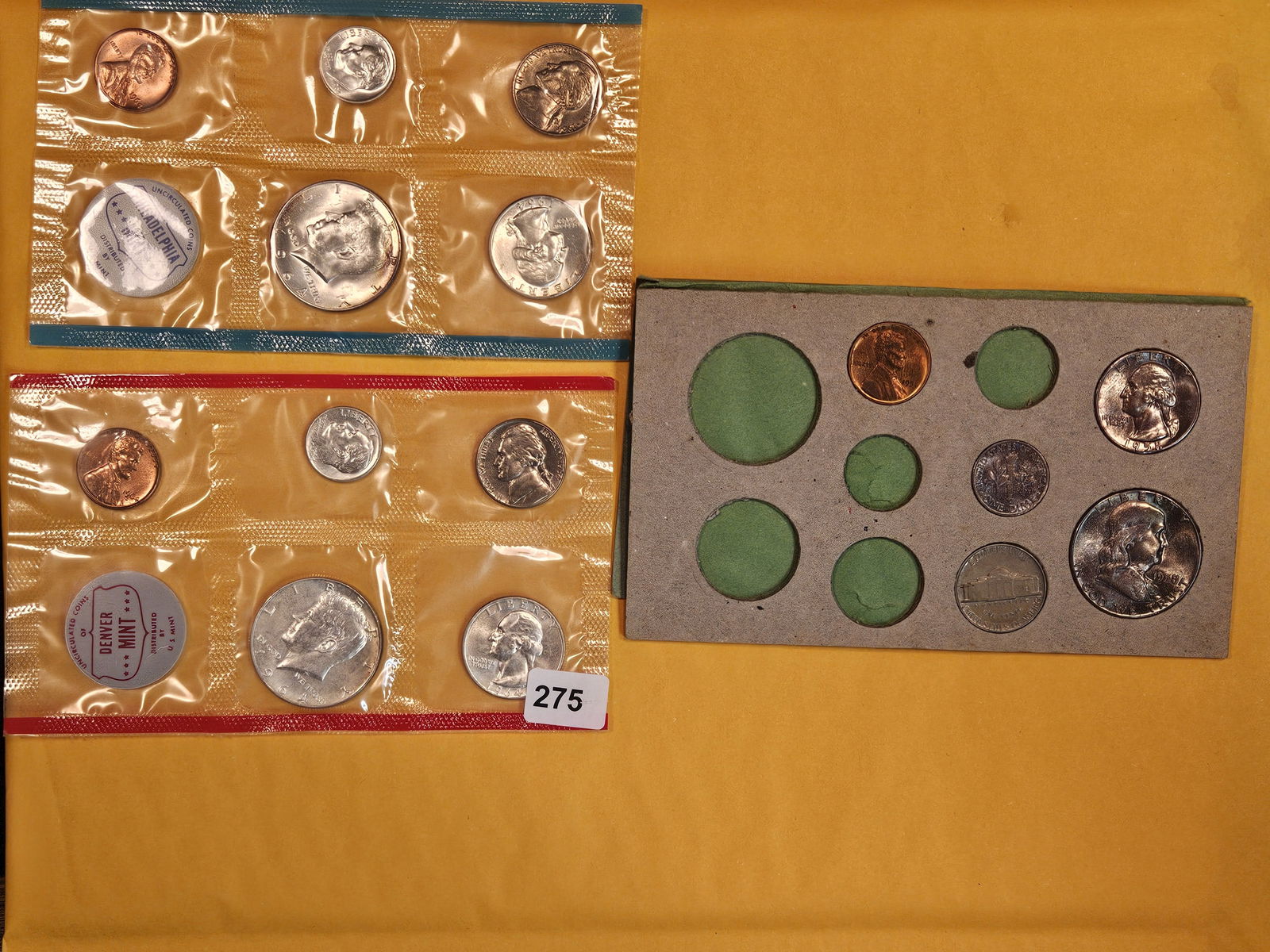 Three Silver US Sets (1 of 6)