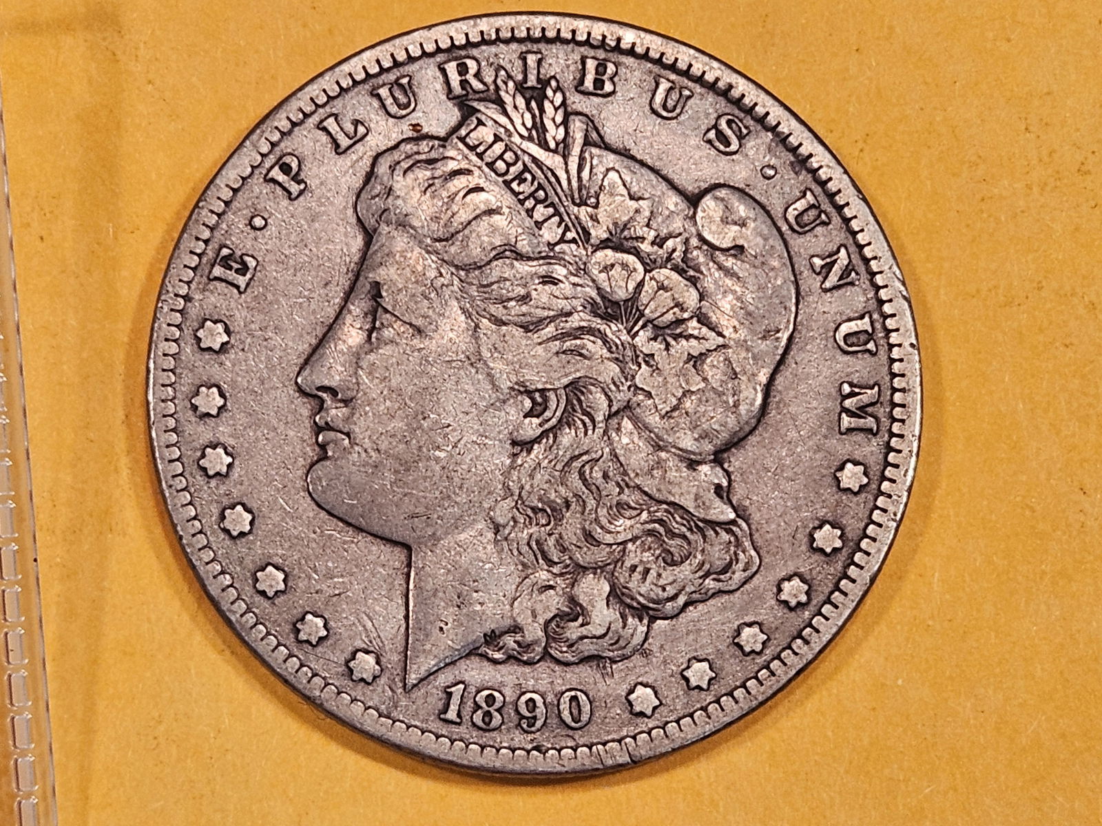 ** KEY DATE ** 1890-CC Morgan Dollar in Very Fine - 35 (1 of 3)