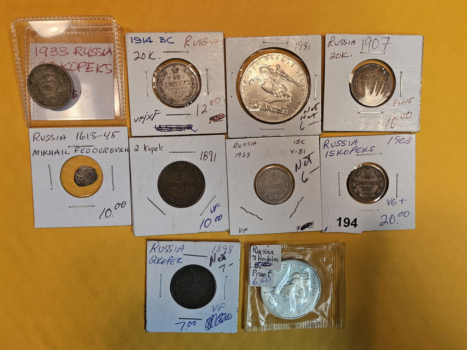Ten cool Russian Coins (1 of 6)