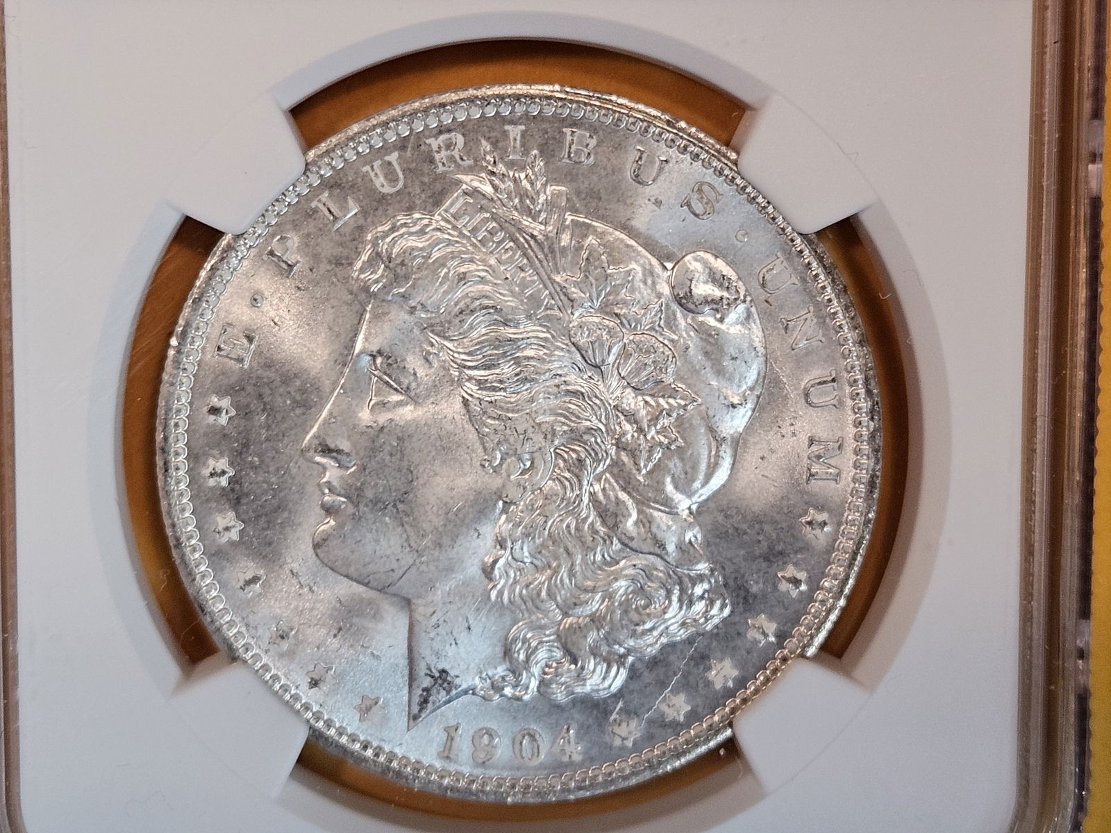 GEM! NGC 1904-O Morgan Dollar in Mint State 65 (1 of 4)