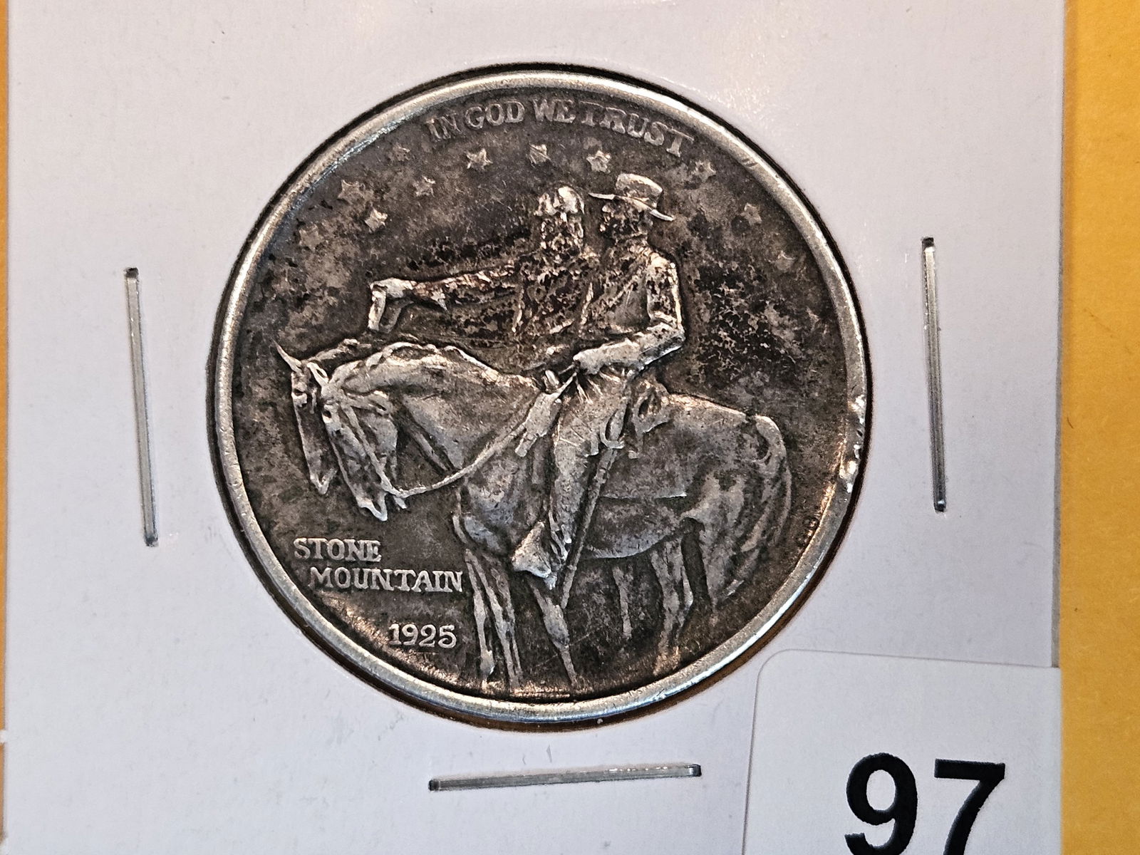 1925 Stone Mountain Commemorative Silver Half Dollar (1 of 2)