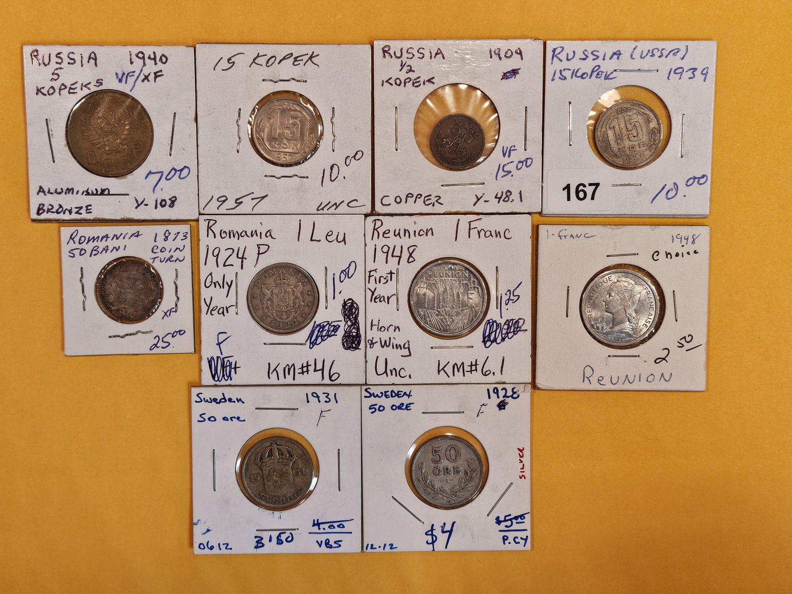 Ten little better, mixed, World Coins (1 of 7)