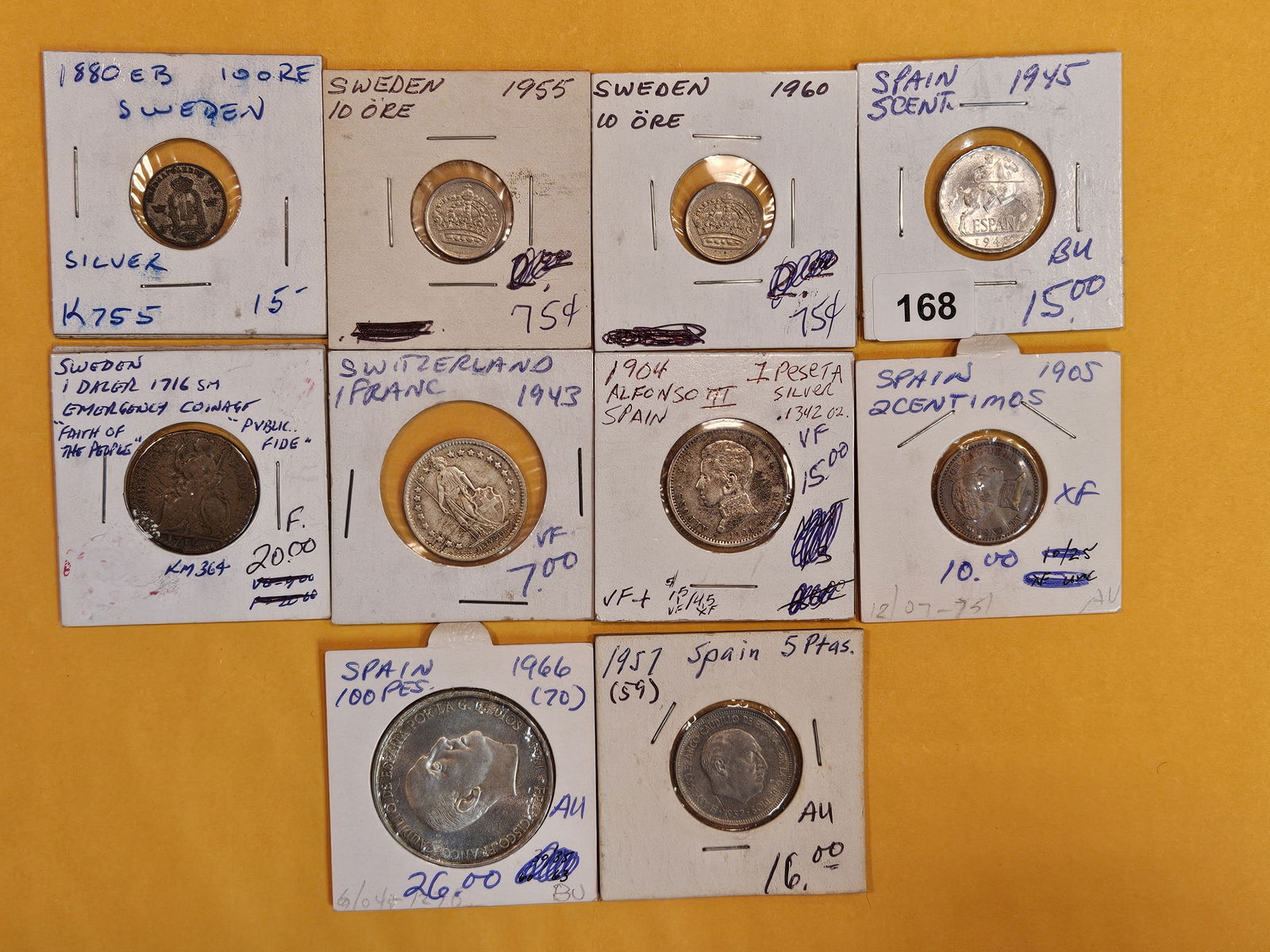 Ten little better, mixed, World Coins (1 of 6)