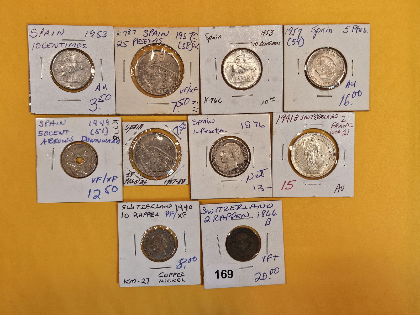 Ten little better, mixed, World Coins (1 of 7)