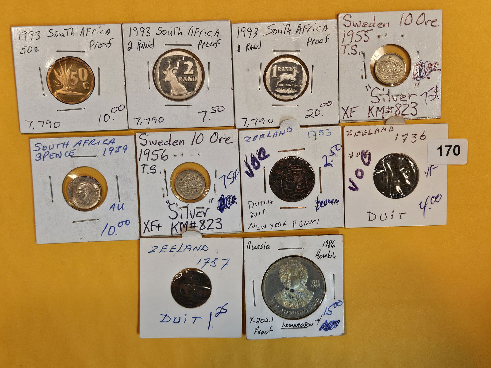 Ten little better, mixed, World Coins (1 of 7)