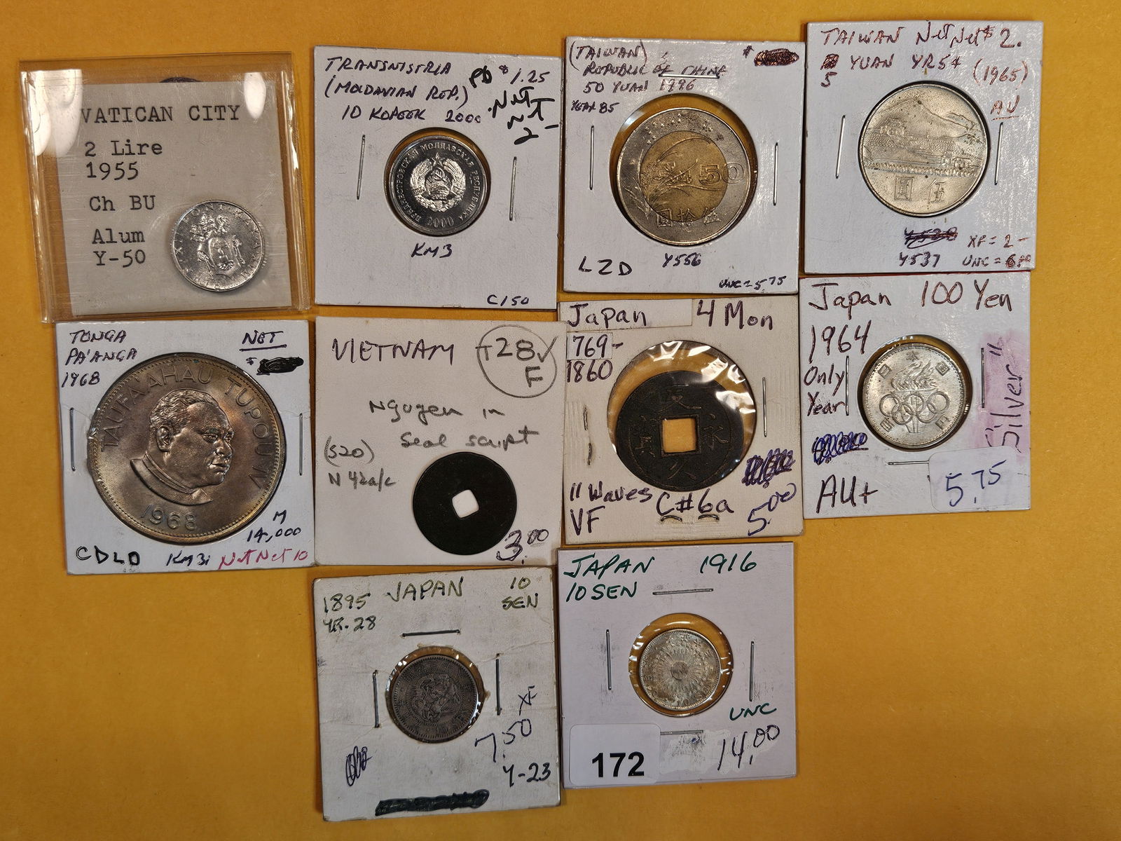 Ten little better, mixed, World Coins (1 of 7)