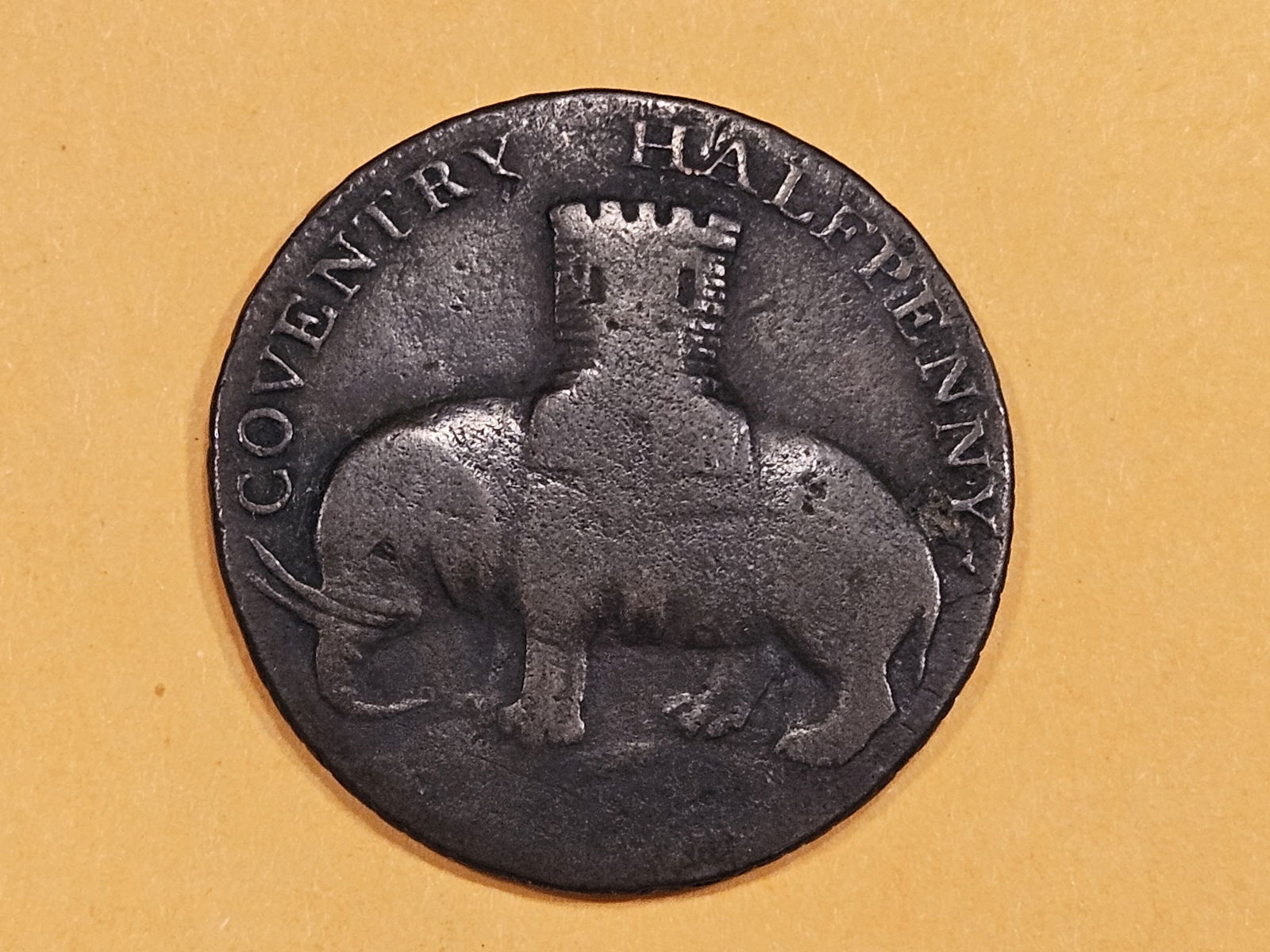 1792 CONDER Token 1/2 penny (1 of 3)