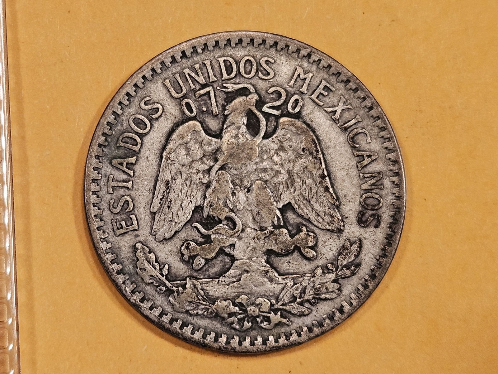 1919 Mexico silver 50 centavos (1 of 3)