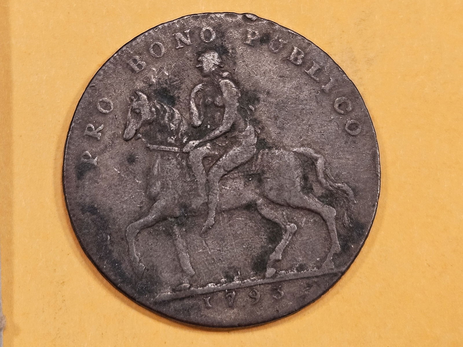 1793 CONDER Token (1 of 3)