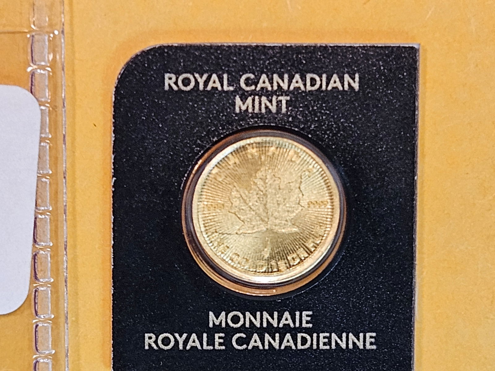 GOLD! GEM Brilliant Uncirculated 2020 Canada Gold fifty cents (1 of 4)