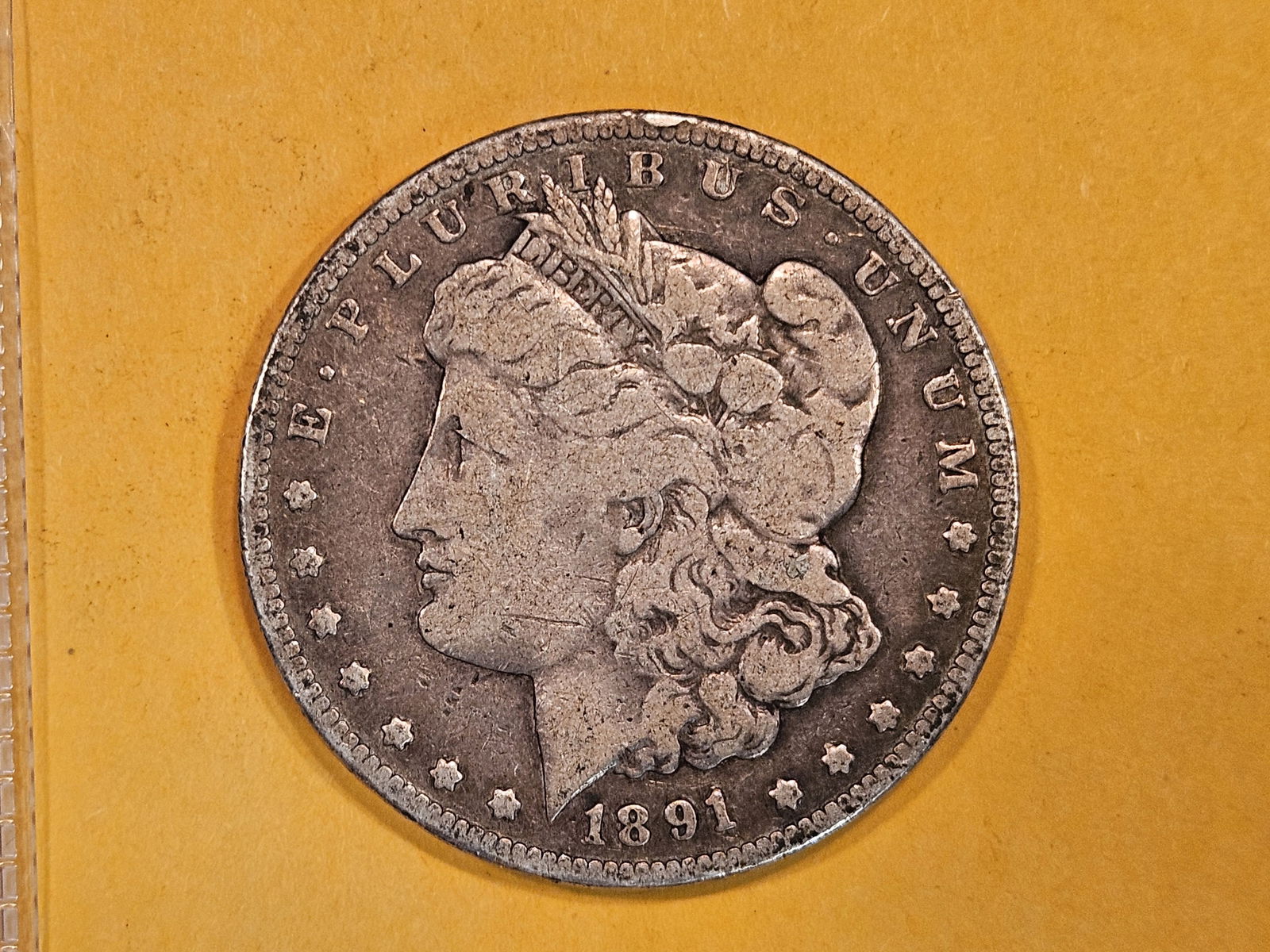 ** KEY DATE ** 1891-CC Morgan Dollar in Fine (1 of 3)